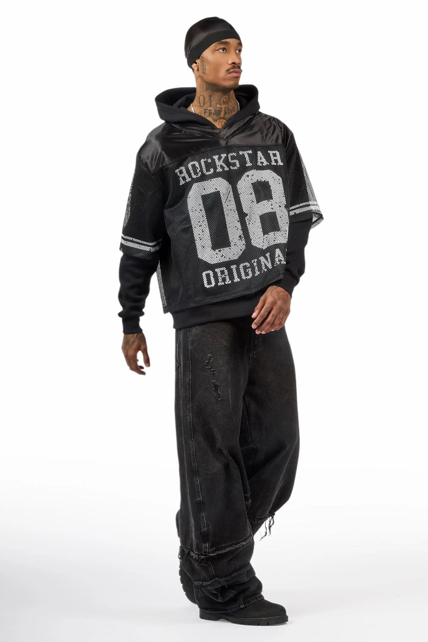 Novacane Black Barrel Fit Jean