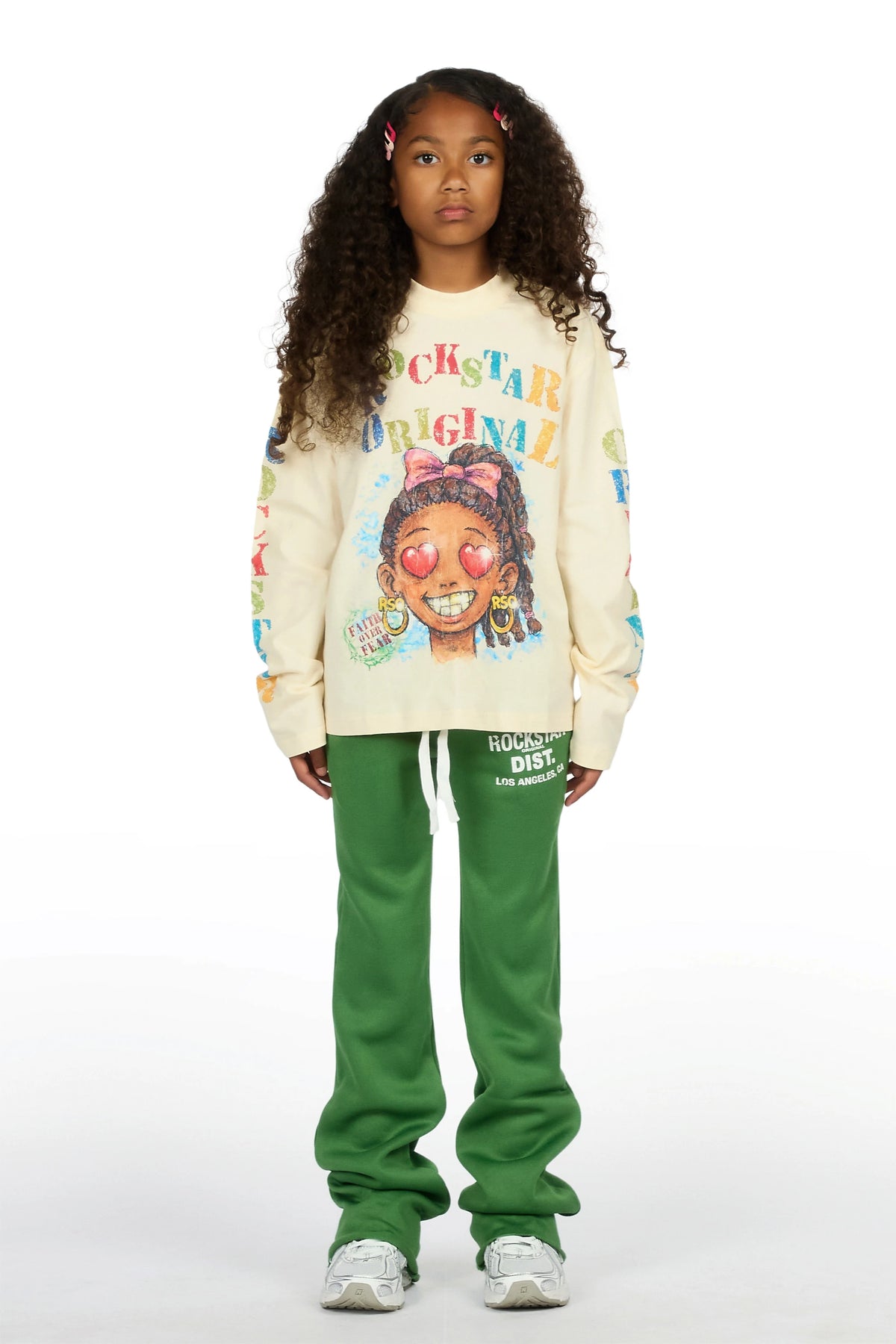 Girls Dalasia 2.0 Olive Track Pant