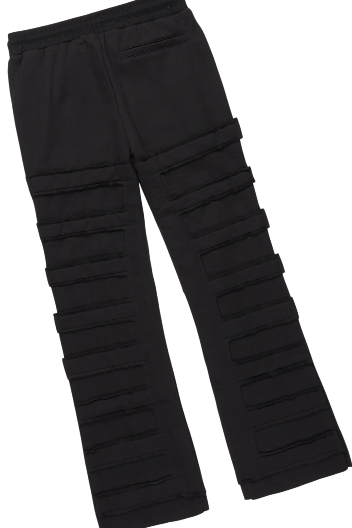 Boys Emilio Black T-Shirt Flare Sweat Pant Set