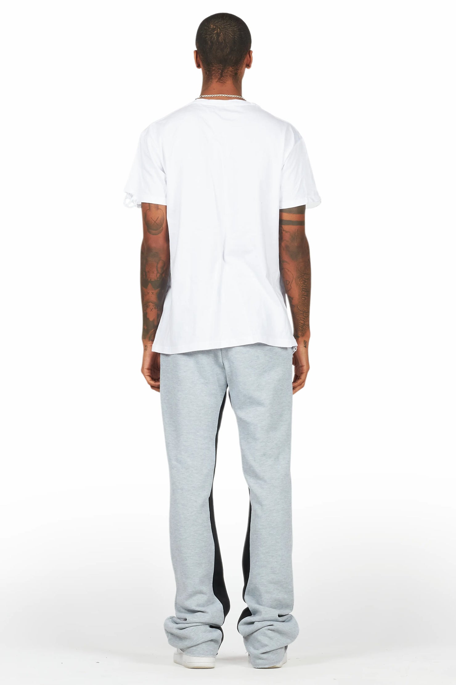Briggs Heather Grey Baggy Pant