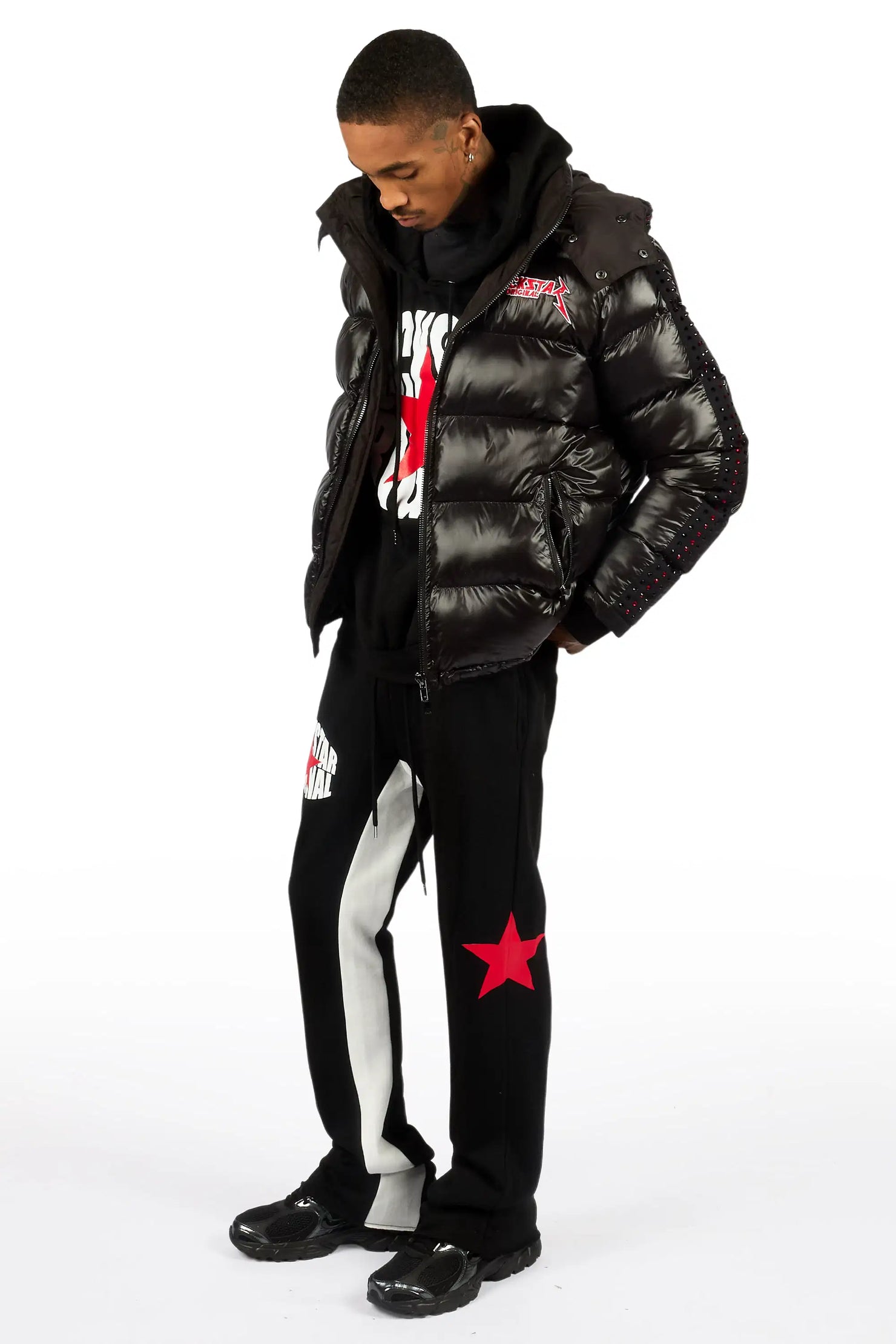 Brink Black Heavy Puffer Jacket