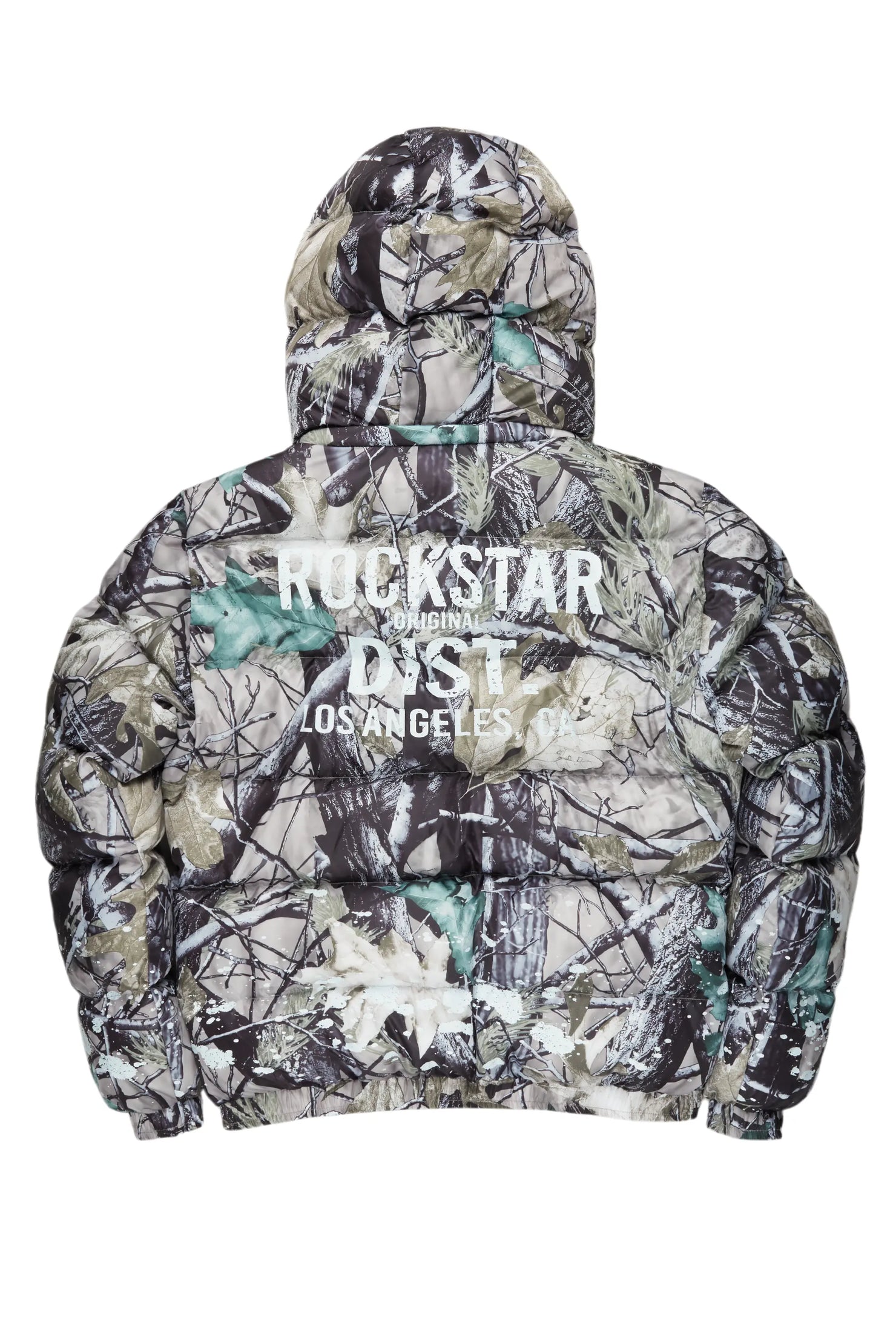 Art Dist. 2.0 Tree Camo Puffer Jacket