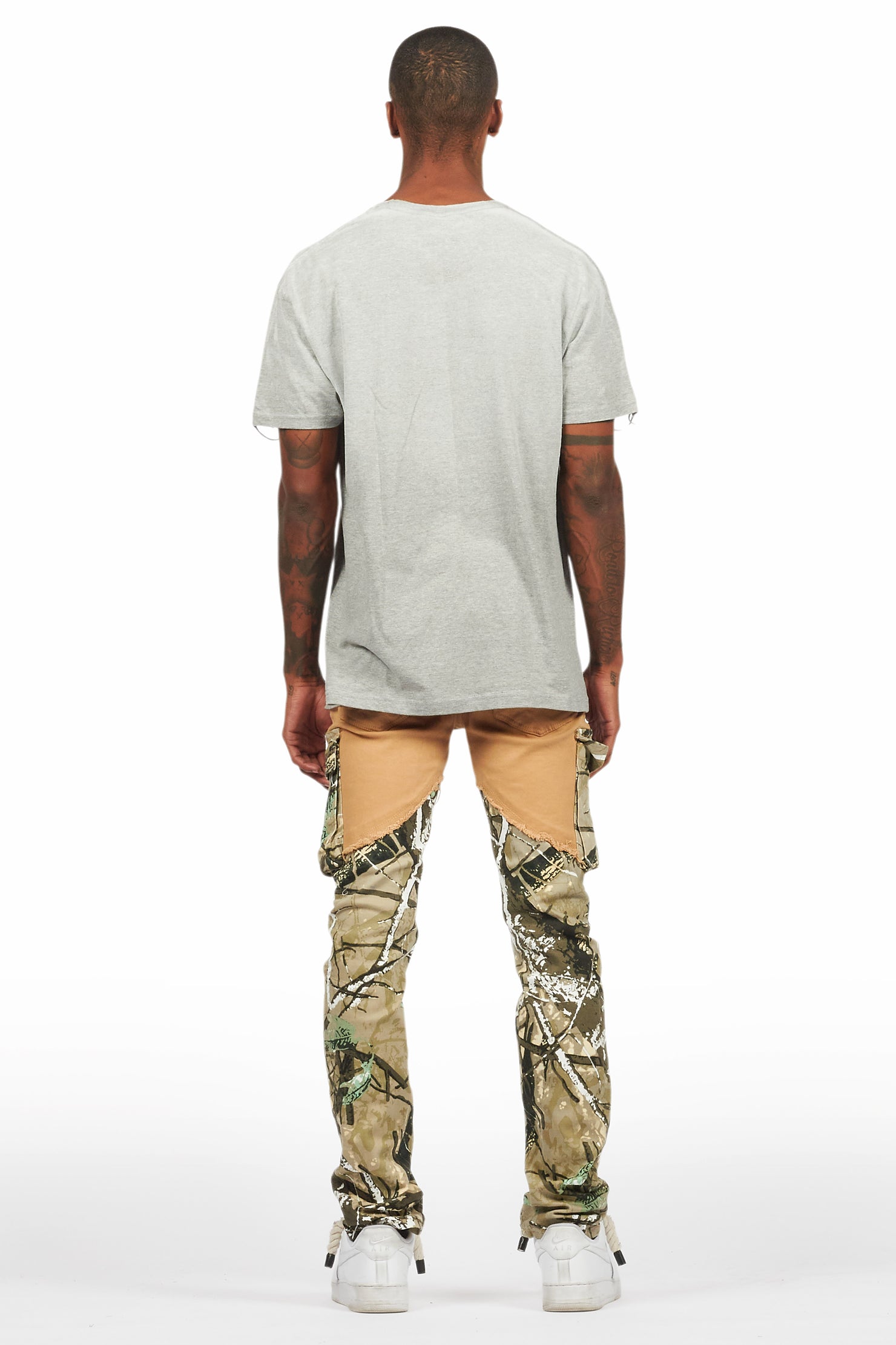 Denka Beige Slim Fit Jean