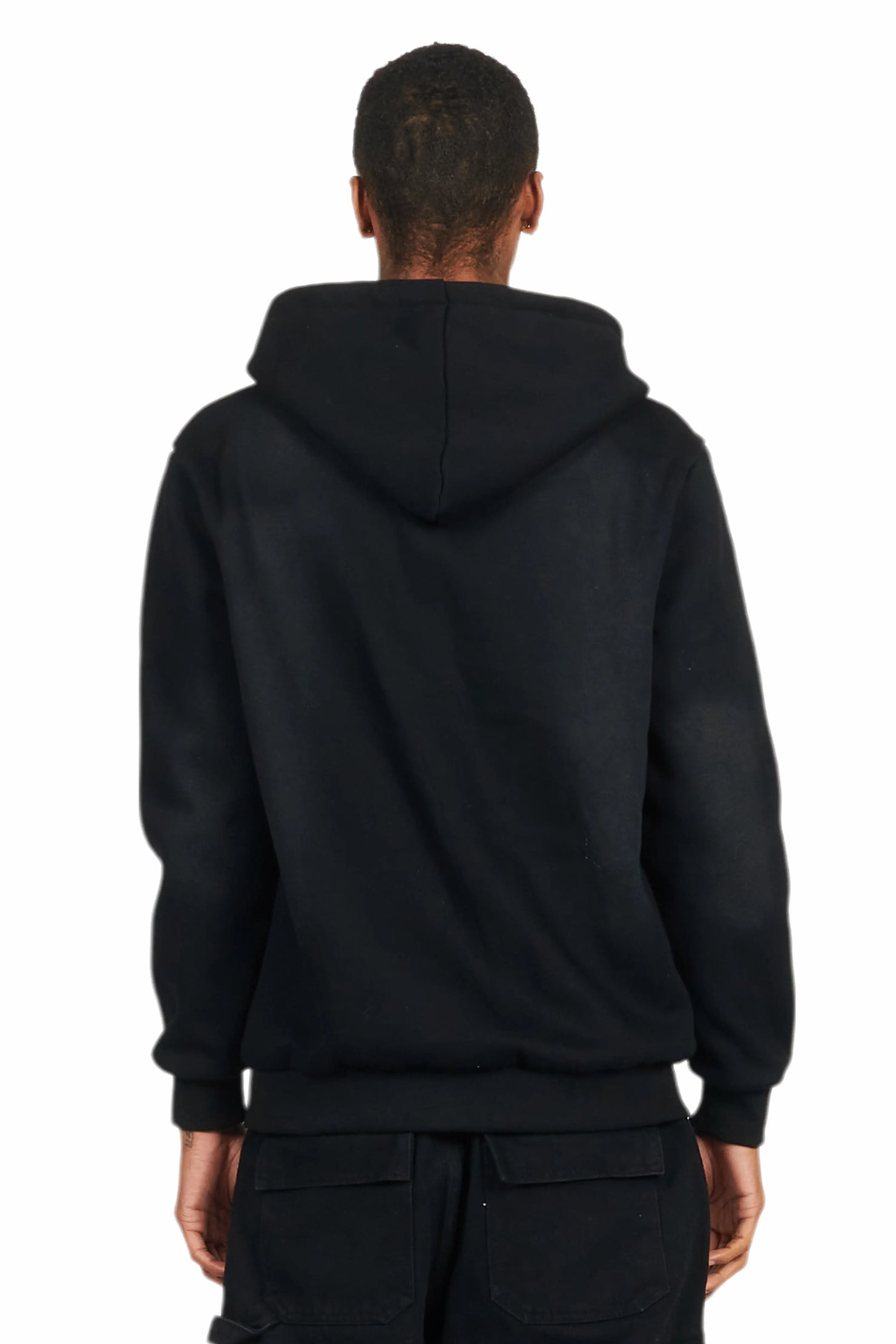 Smitty Black Graphic Hoodie