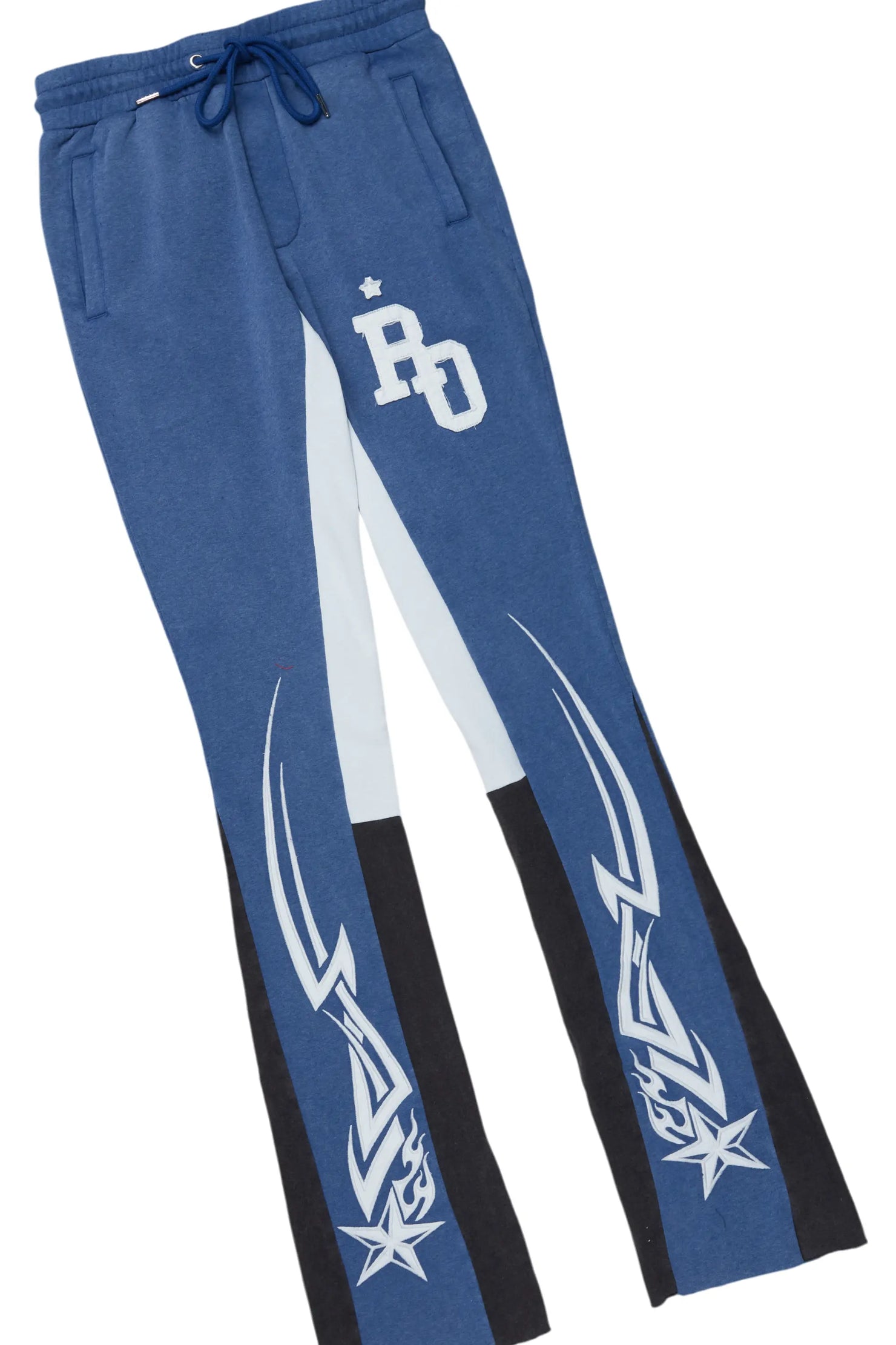 Pluton Navy Patchwork Stacked Track Set