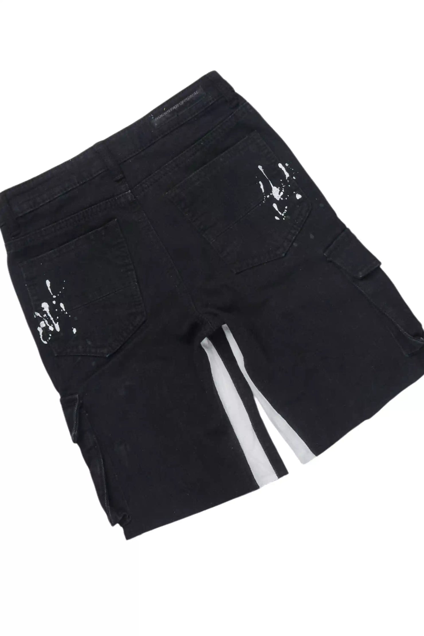 Boys All Star Black T-Shirt/Denim Short Set