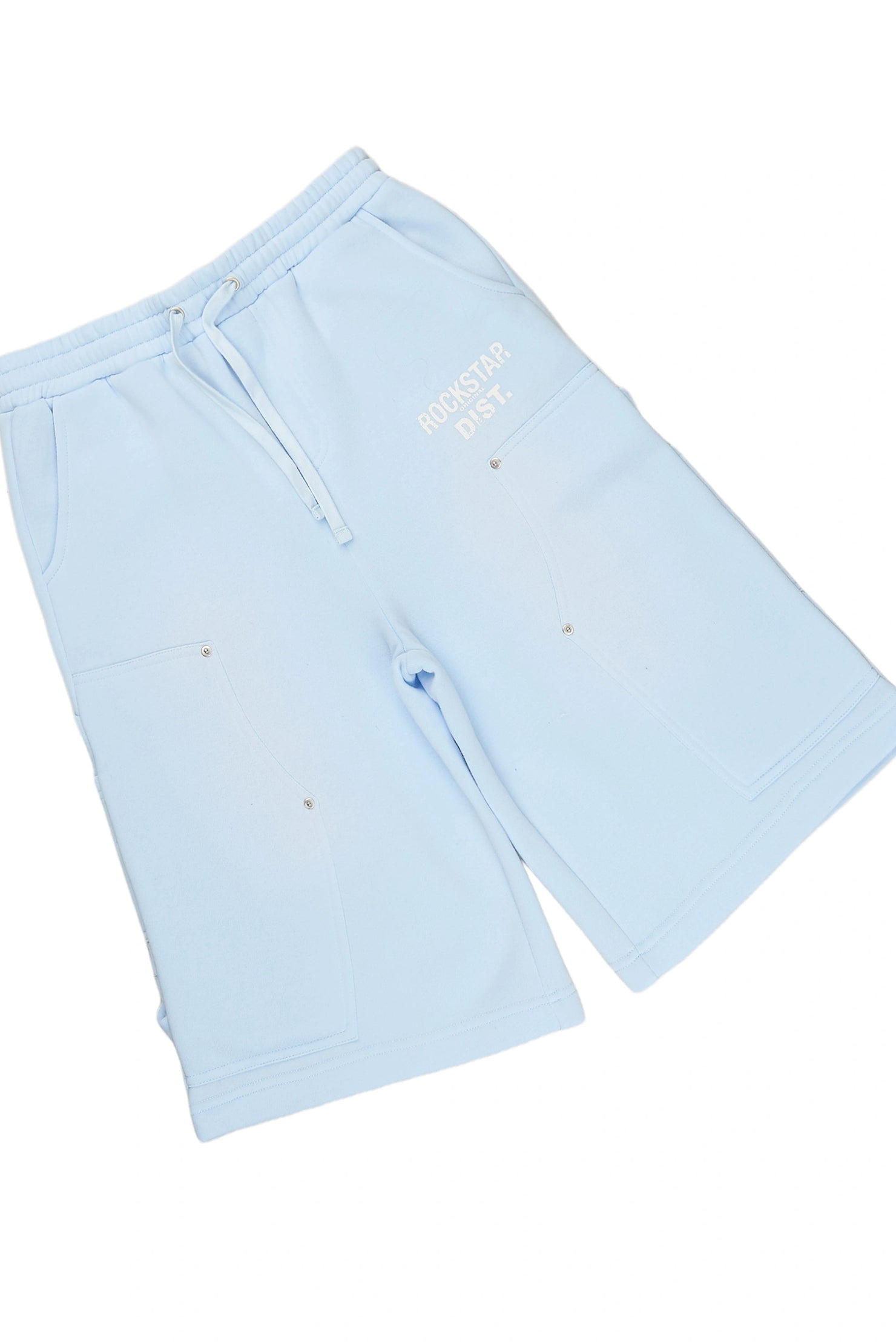 Finn Light Blue T-Shirt Jort Set