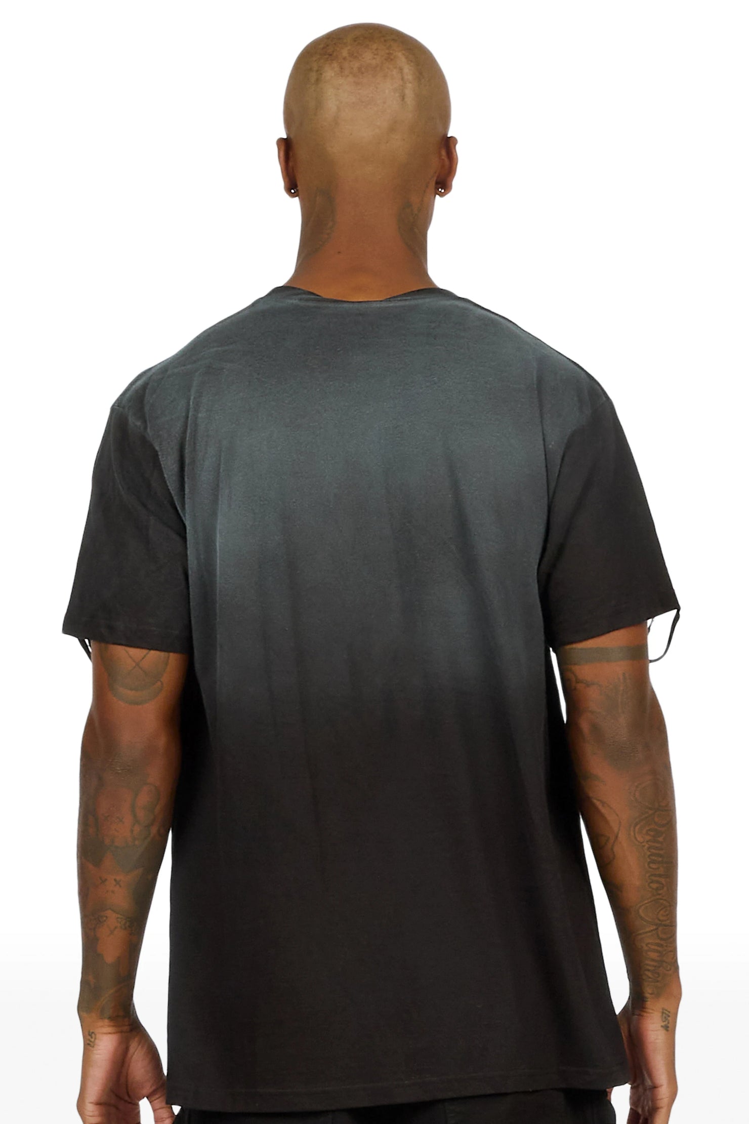 Seals Black Oversized Graphic T-Shirt