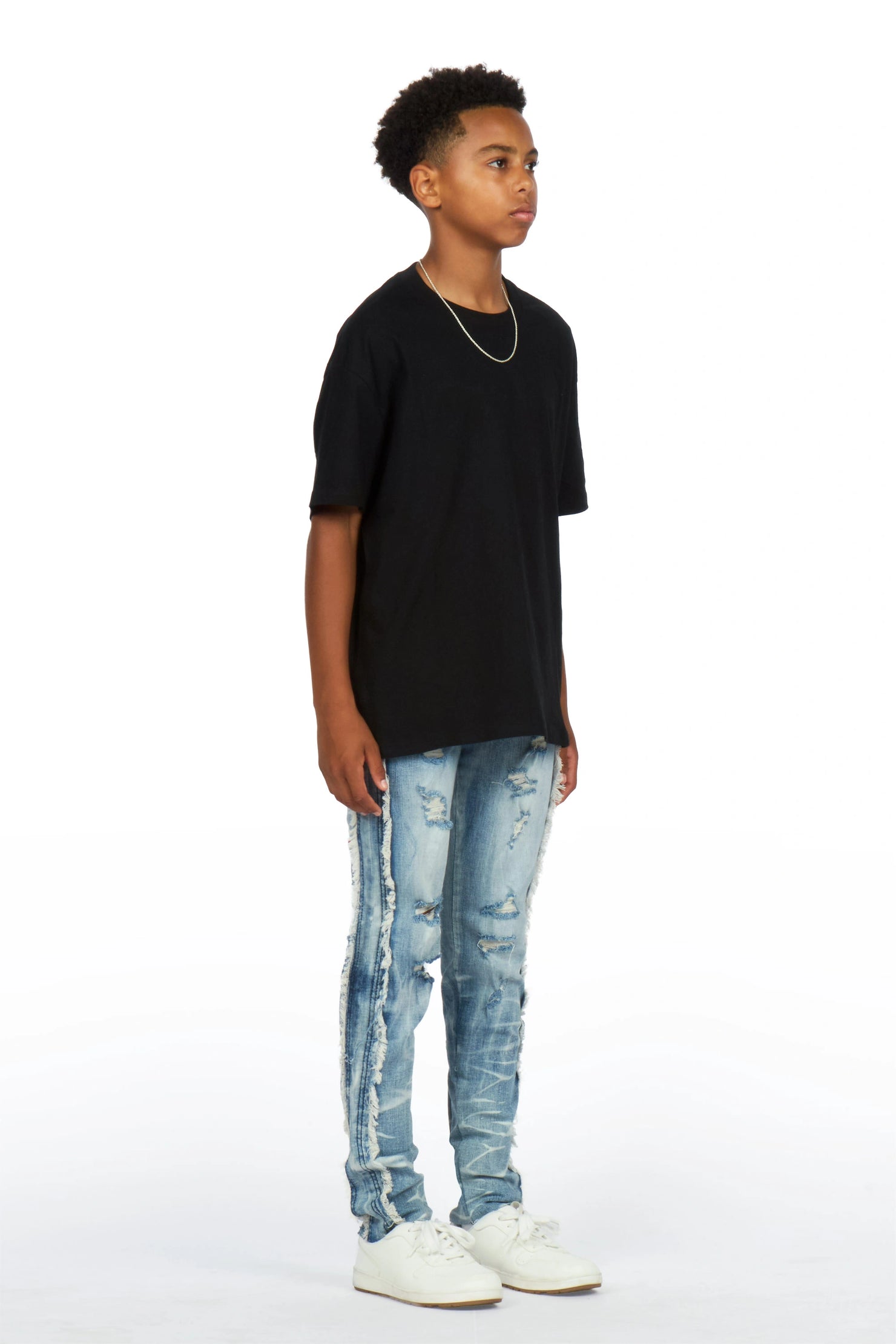 Boys Rugged Blue Slim Jean
