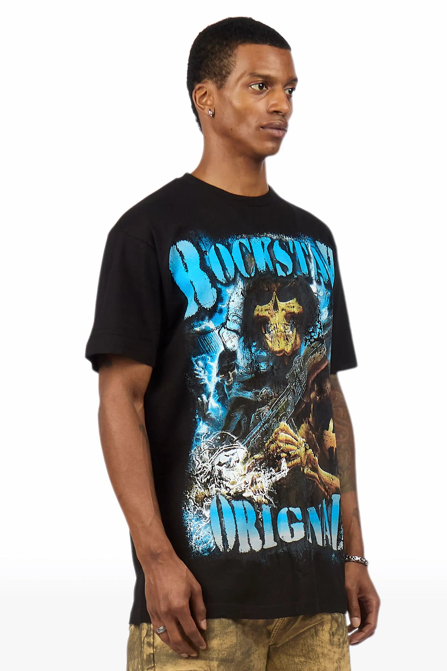 Lake Zare Black Oversized T-Shirt