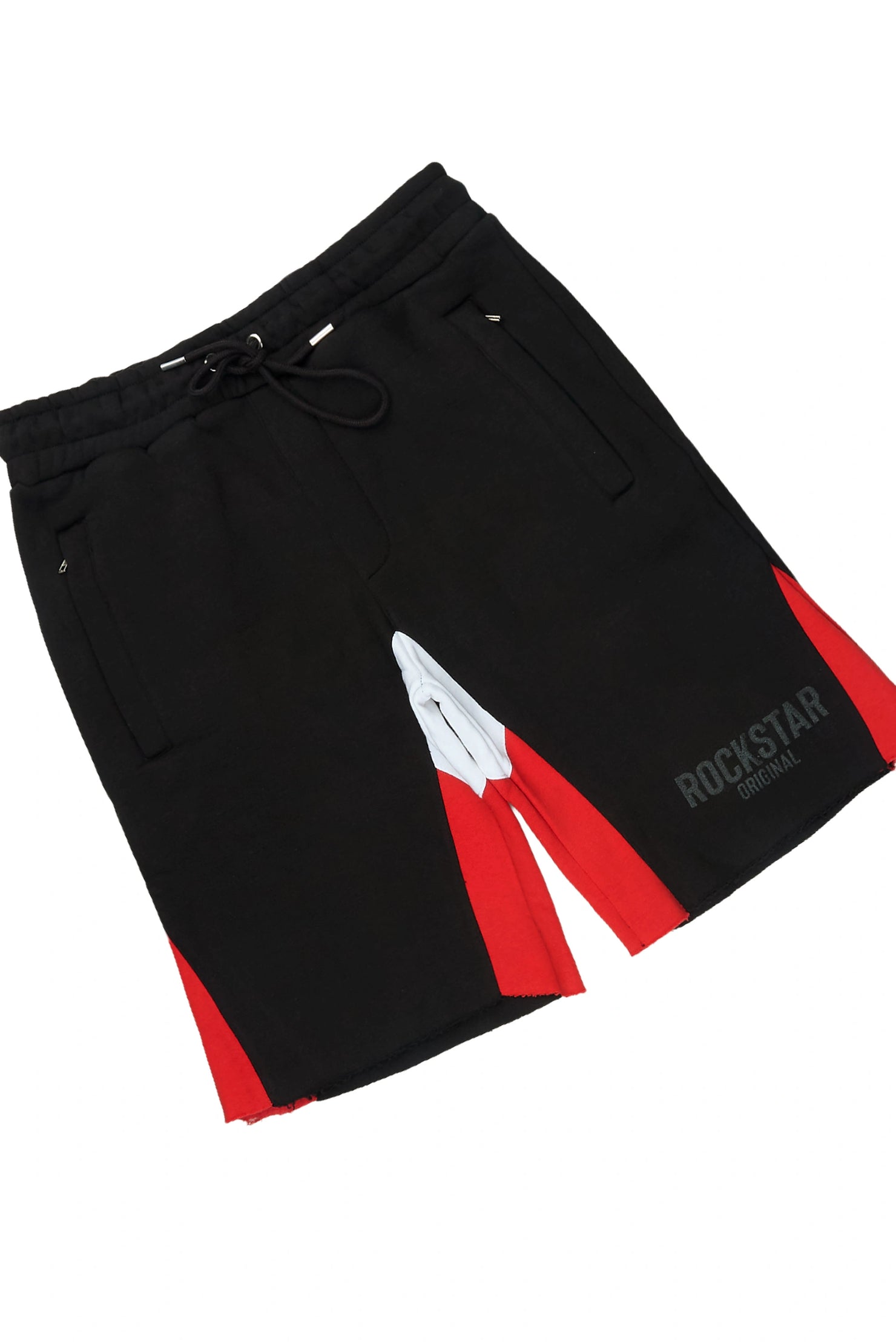 Sana Black Relaxed T-Shirt/Short Set