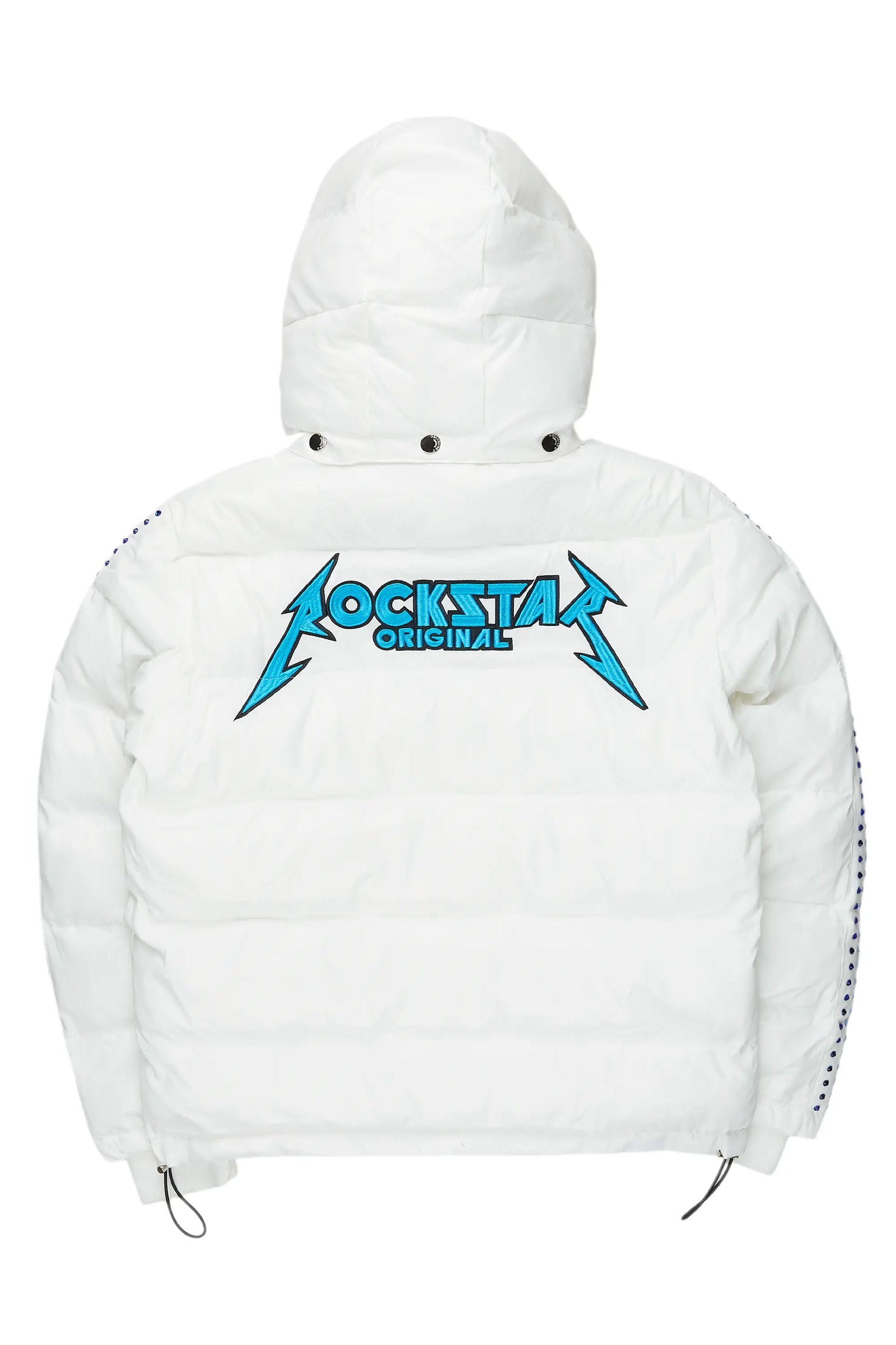 Brink White Heavy Puffer Jacket