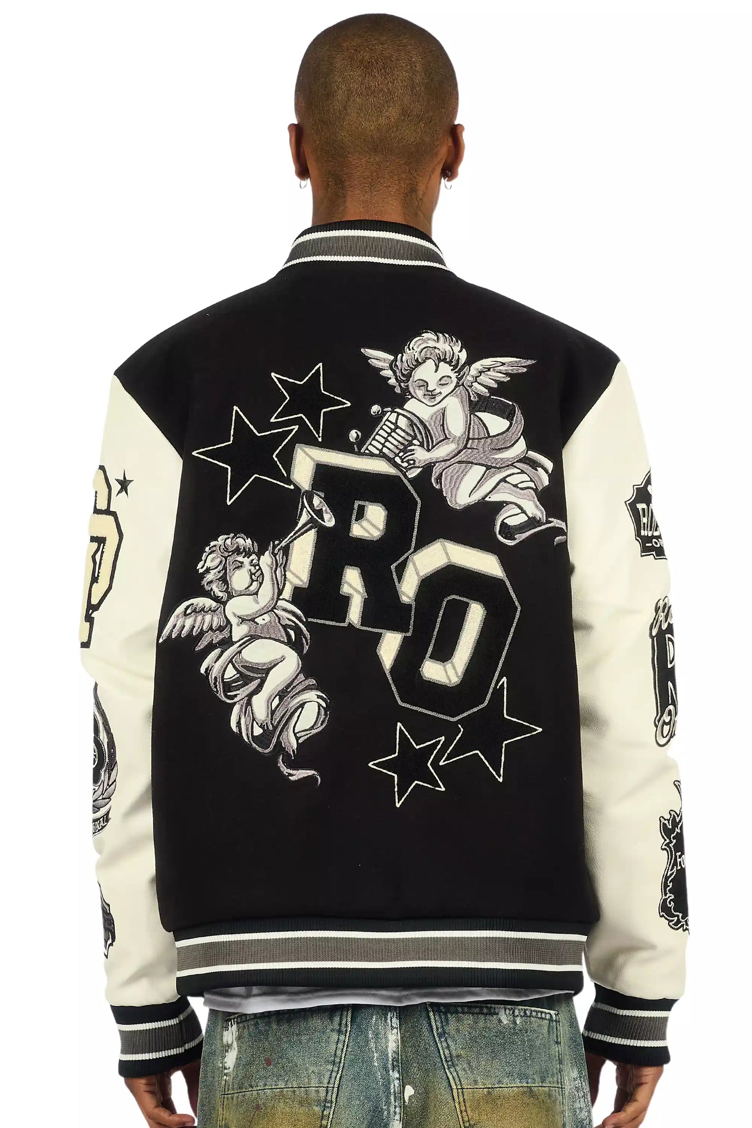 Champion Black Varsity Jacket