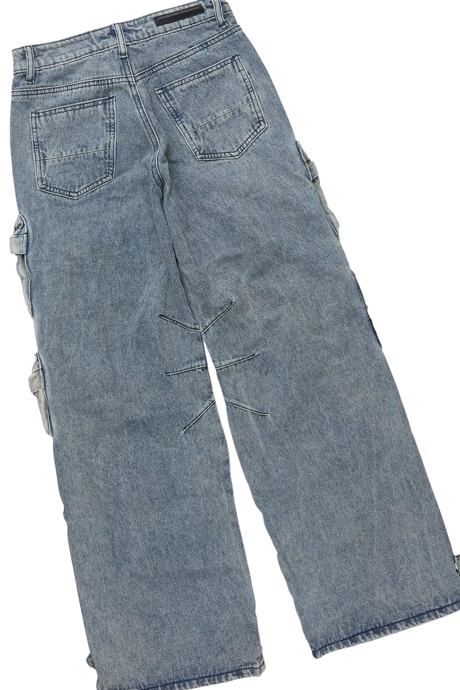 Boys Boaz Heather Grey Hoodie/Baggy Jean Set