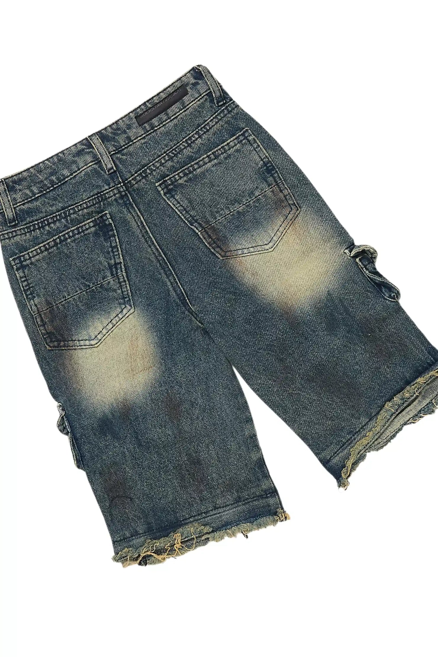 Boys Daria Black/Blue T-Shirt/Denim Short Set