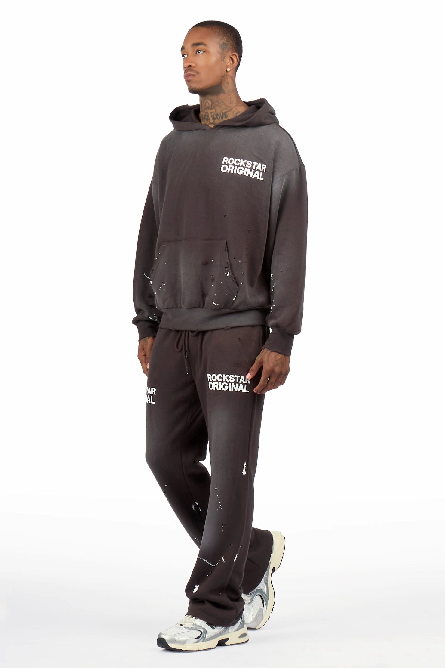 Reign Iron Hoodie/Stacked Flare Track Set