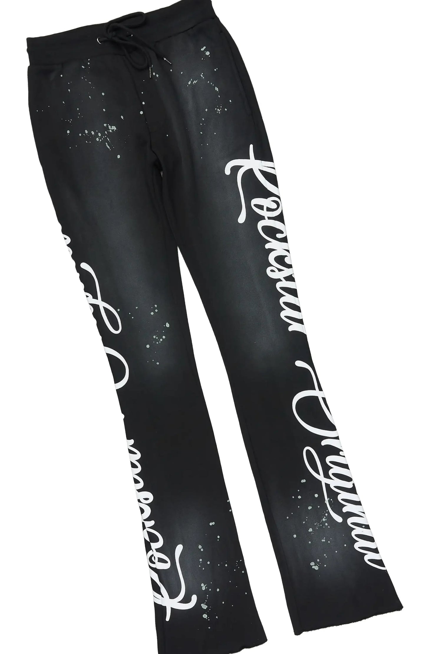 Nakesha Black/Black T-Shirt Relaxed Track Set