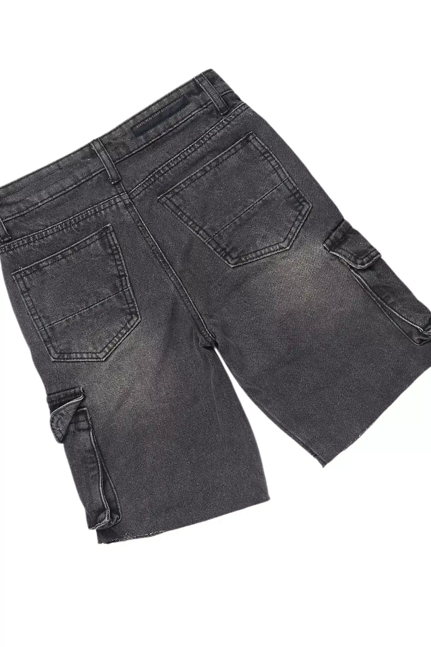 Boys All Star Black T-Shirt/Denim Short Set