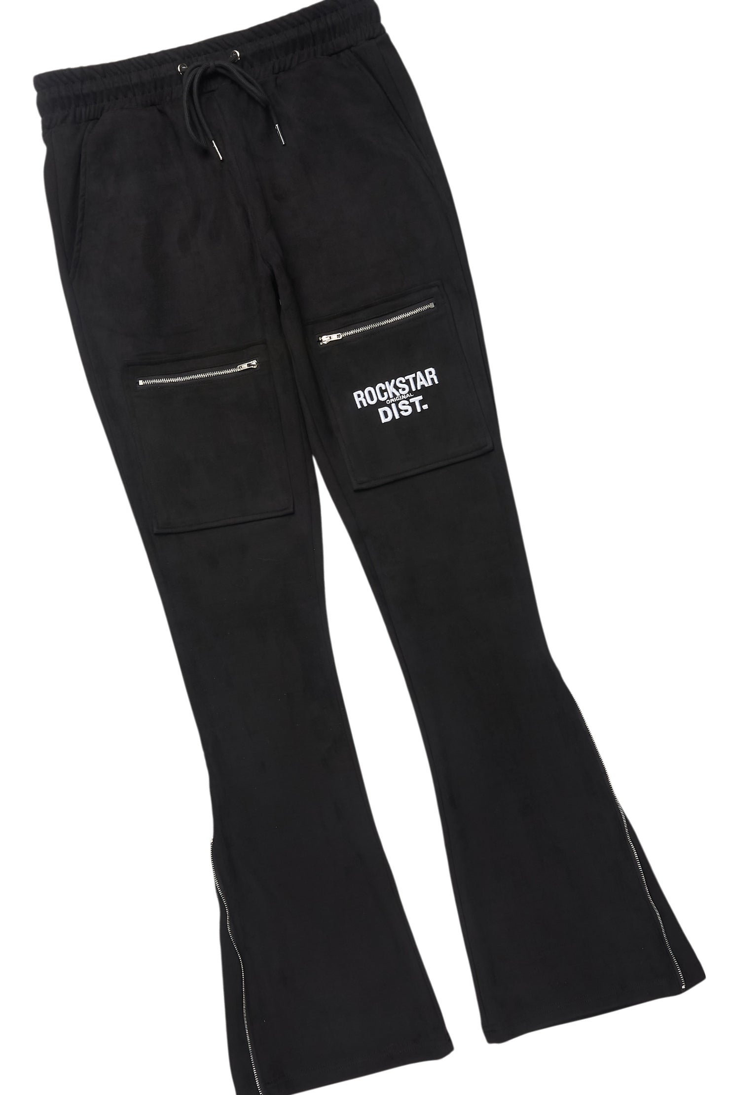 Renard Black T-Shirt/Stacked Flare Track Set