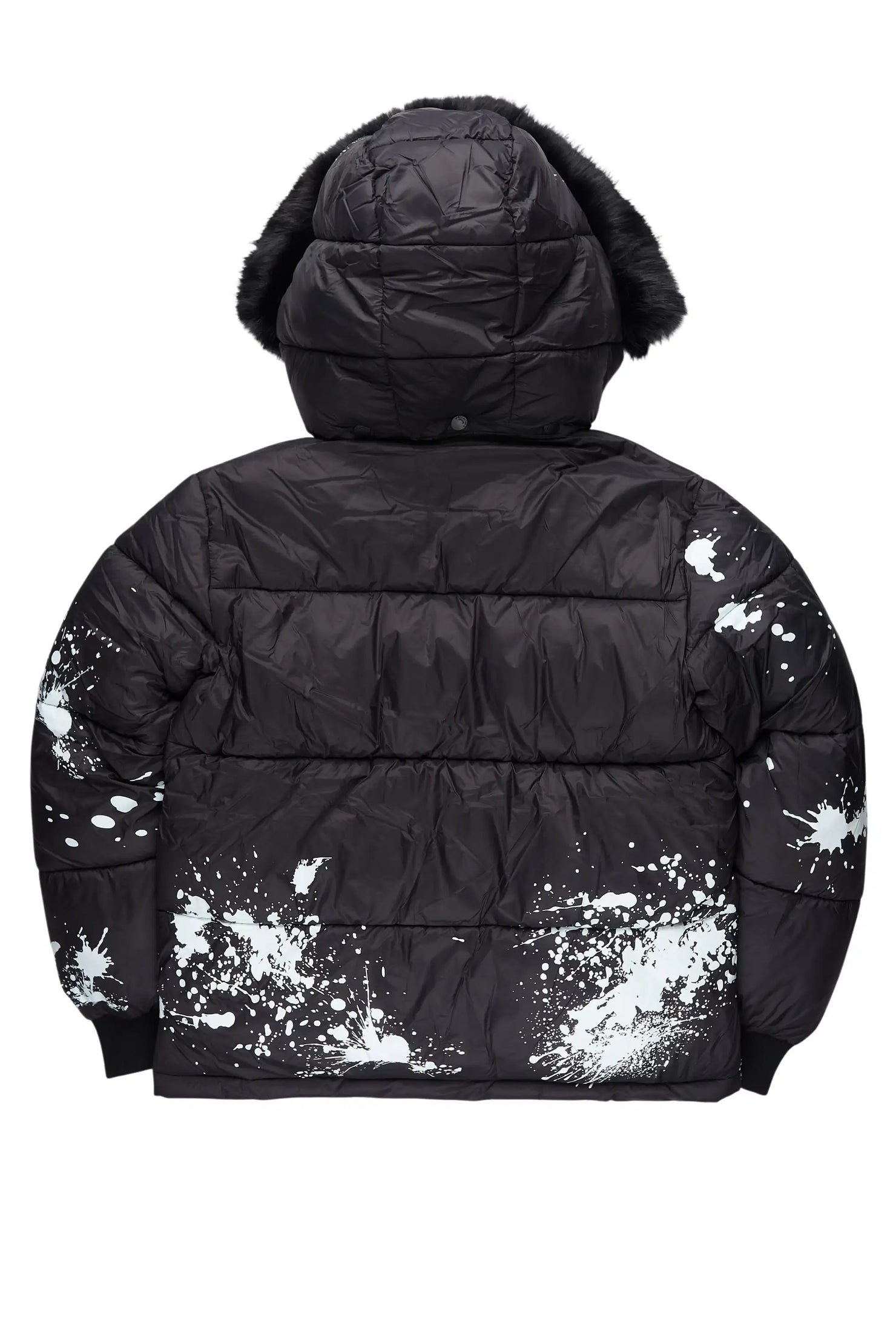 Filip Black Puffer Jacket