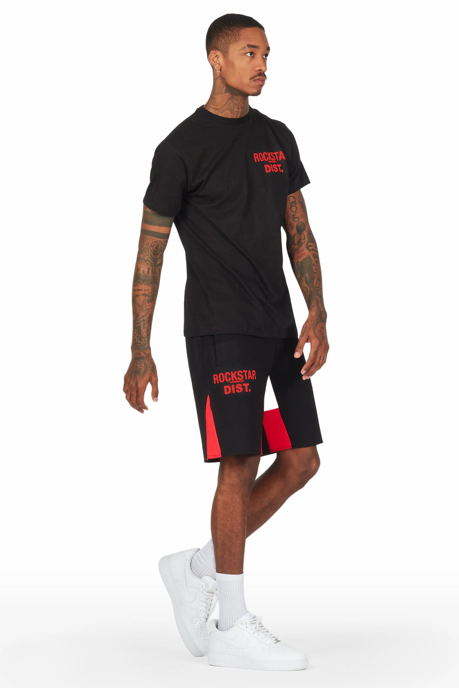 Buck 3.0 Black T-Shirt Short Set