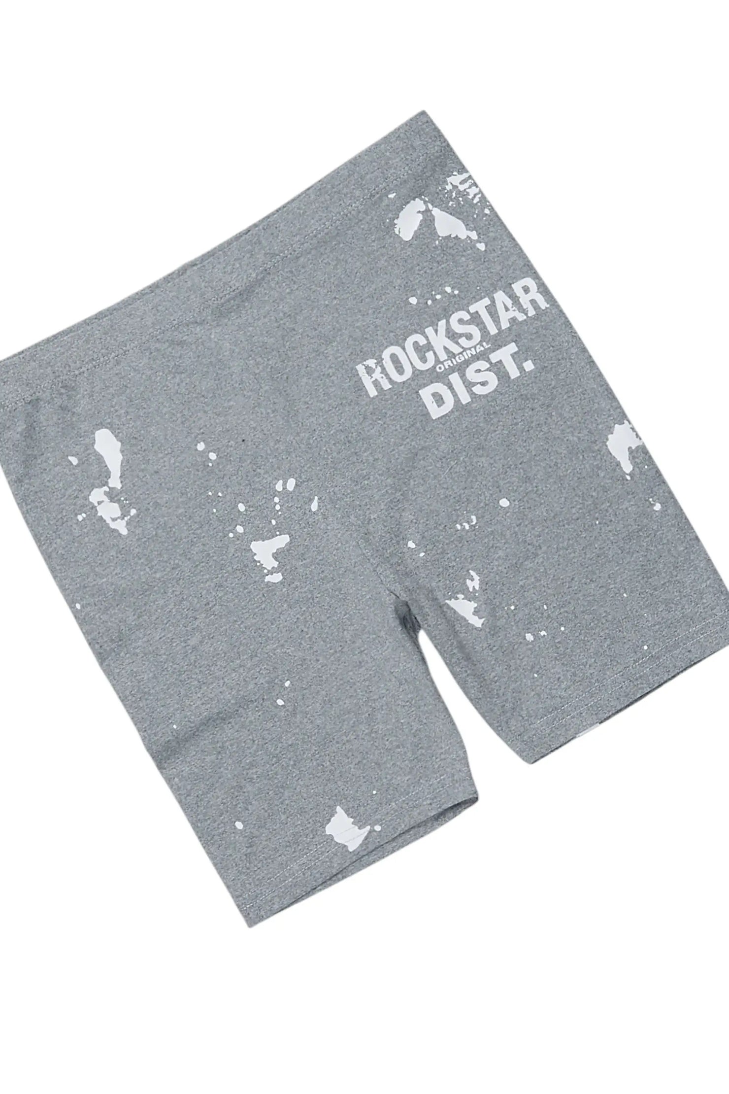 Girls Hether Grey Living For It Short Set