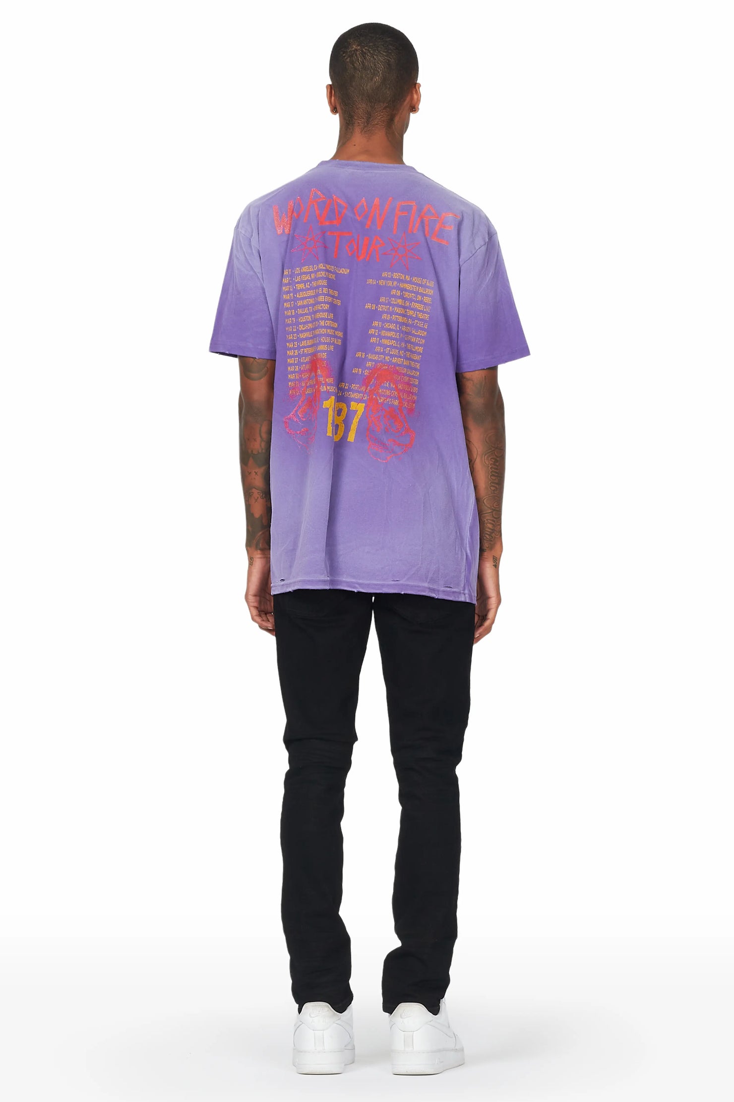 Vinny Jet Black Stretch Jean