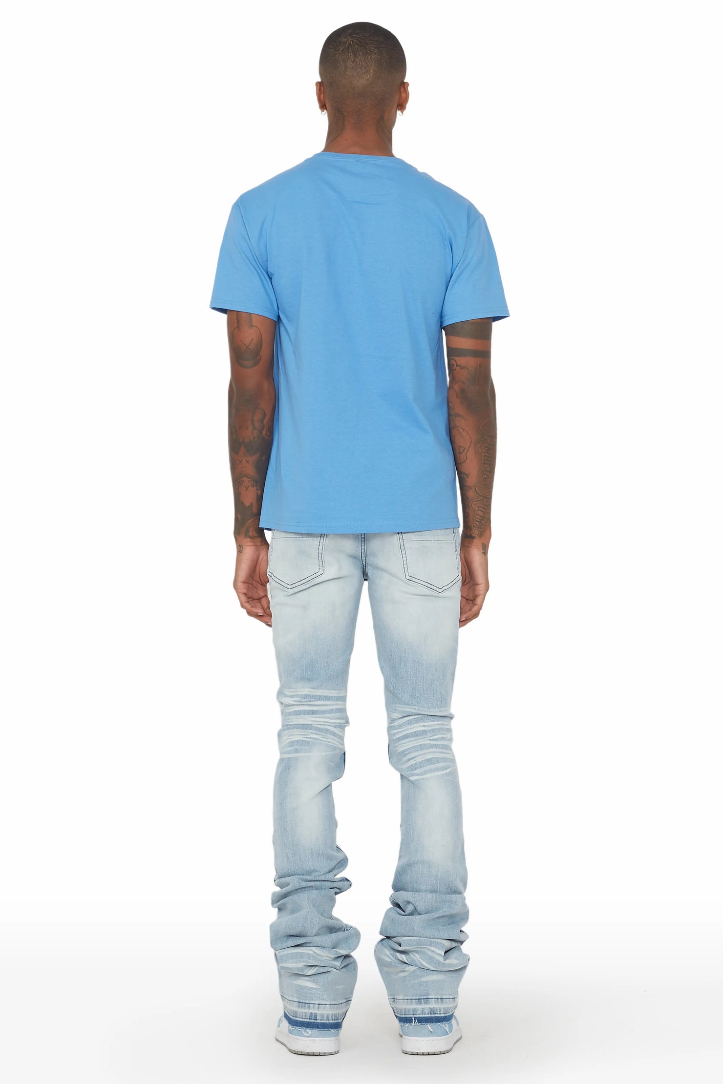Jaiir Blue Super Stacked Jean