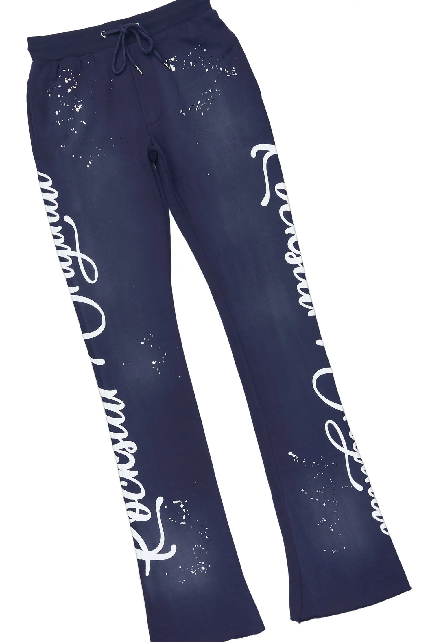 Hanif 3.0  Vintage Navy Hoodie/Stacked Pant Track Set