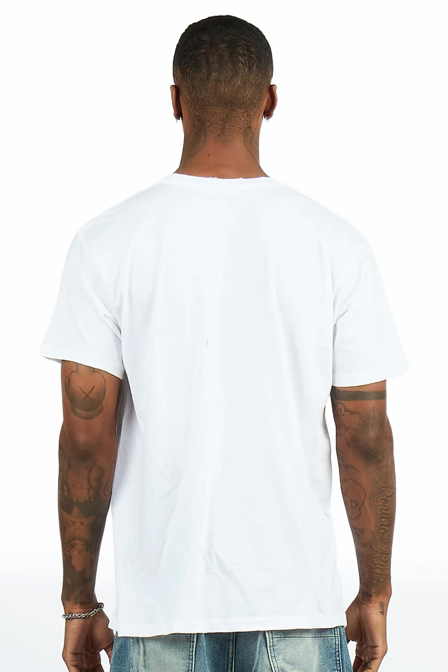 Thorne White Oversized Graphic T-Shirt