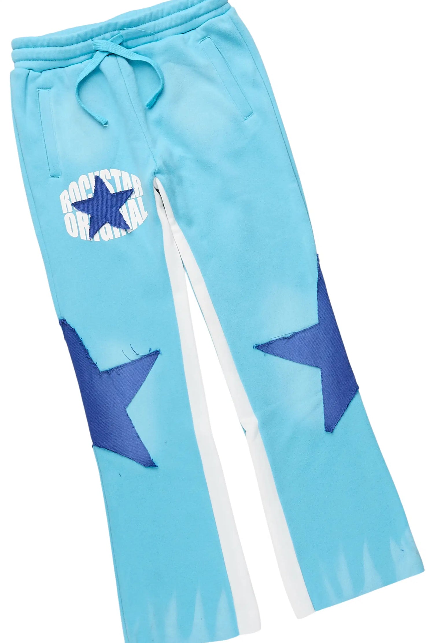Girls Khaly Blue Stacked Track Set