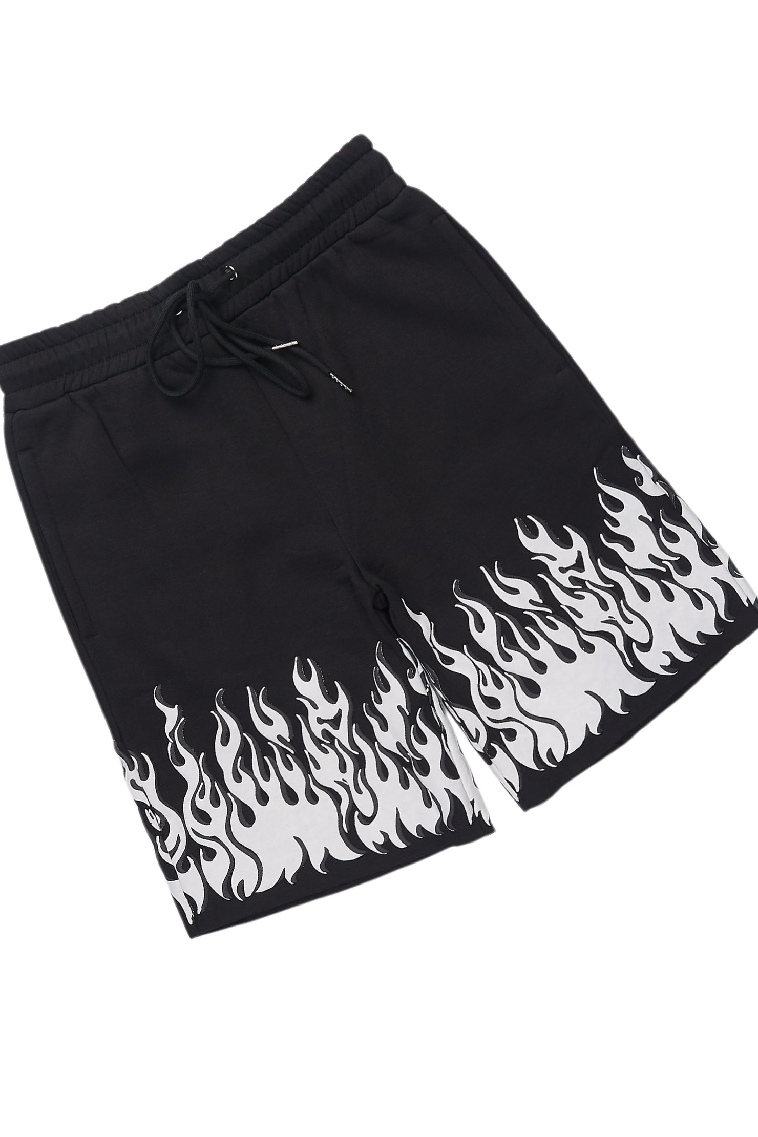 Bubble Black T-Shirt/Short Set