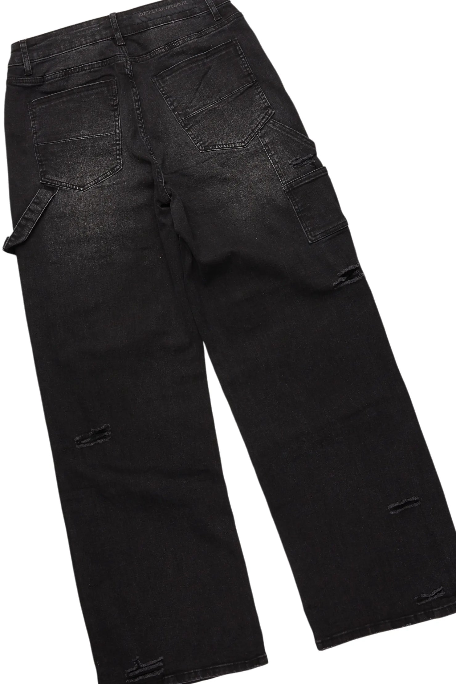 Banyan Black T-Shirt & Burain Baggy Fit Jean Bundle