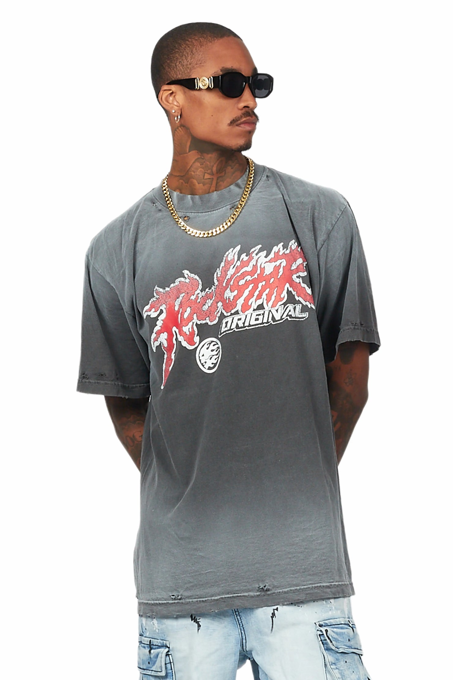 Yash Shadow Oversized T-Shirt