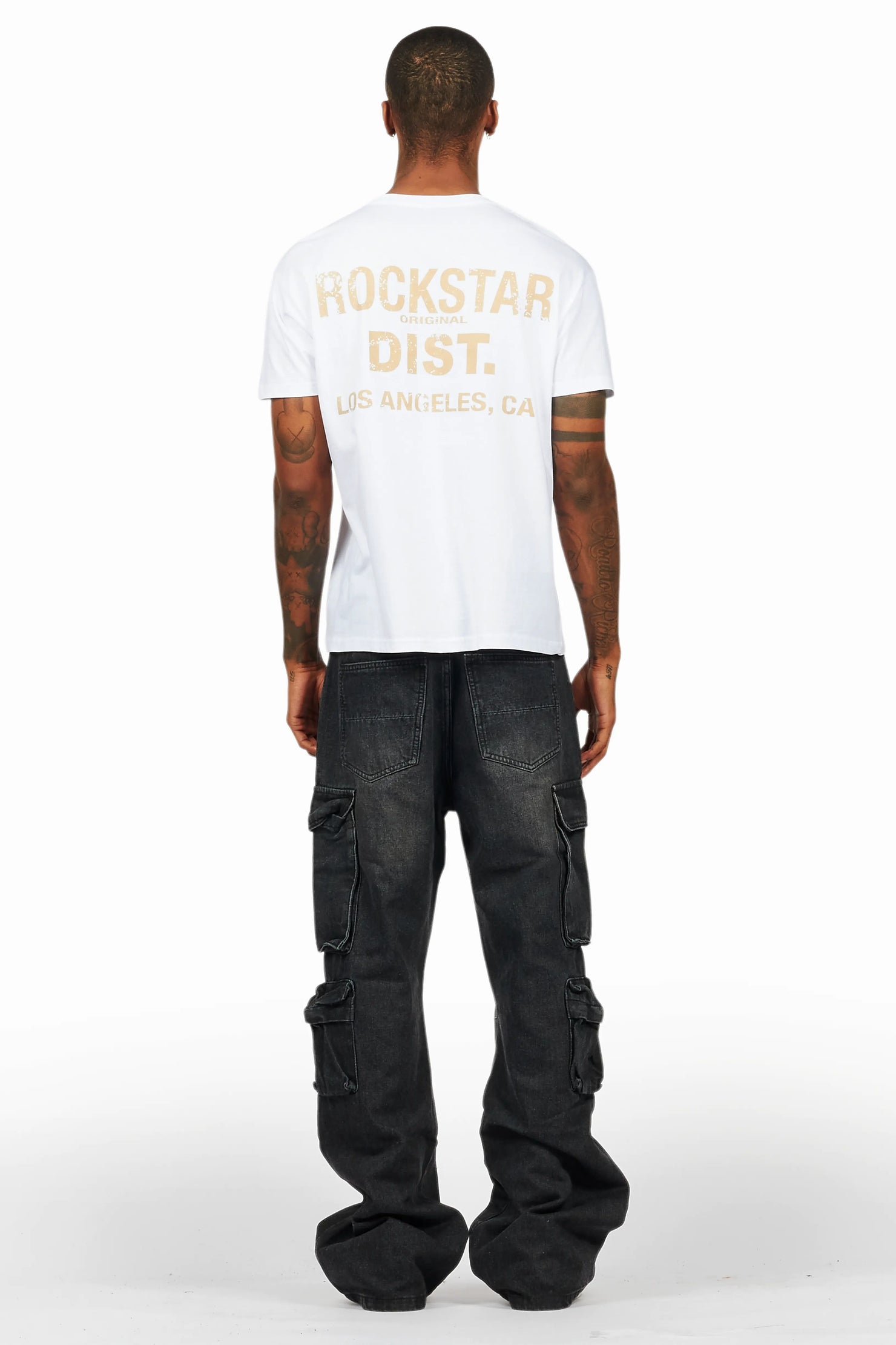Cortie Black Baggy Fit Jean