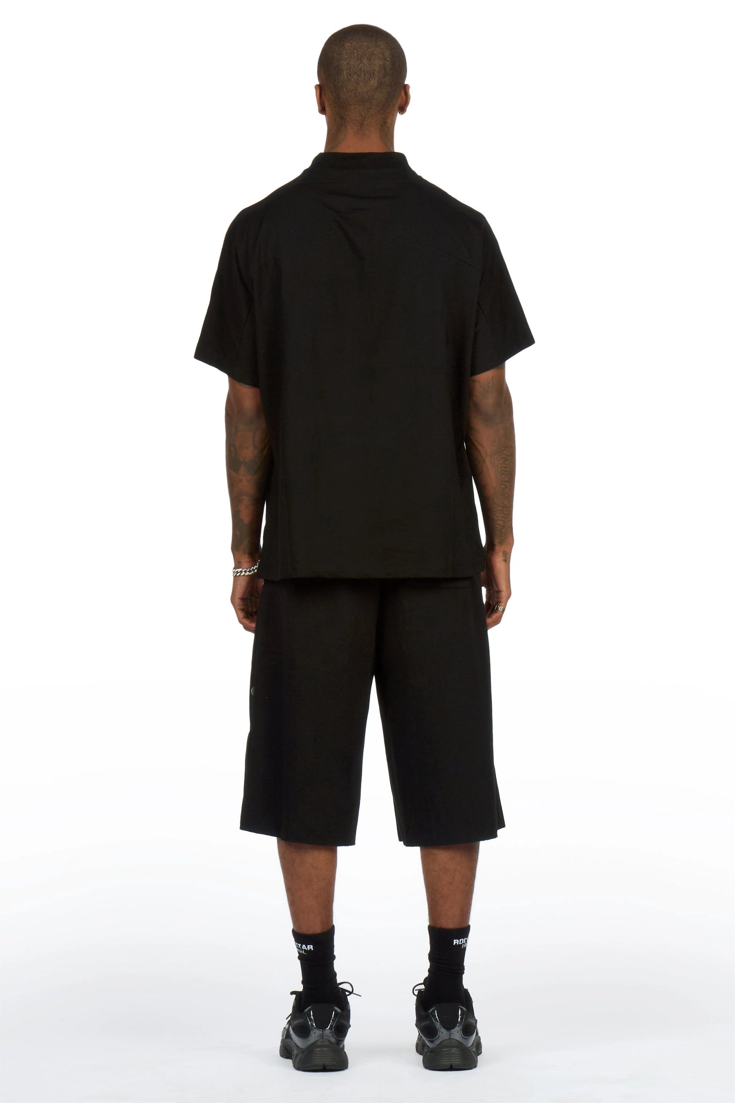 Roddy Black T-Shirt/ Short Set