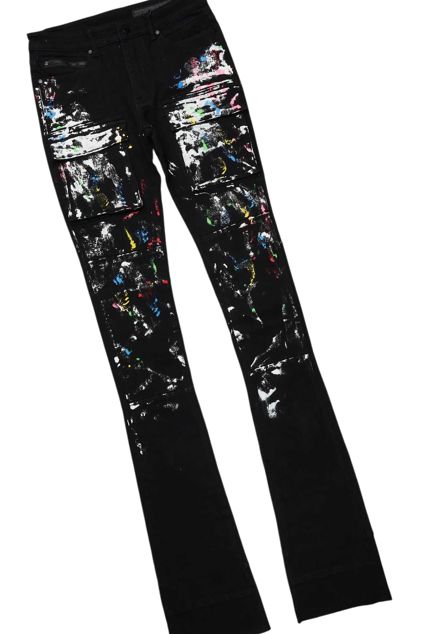 Balta Black Hoodie/Super Stacked Flare Jean Bundle