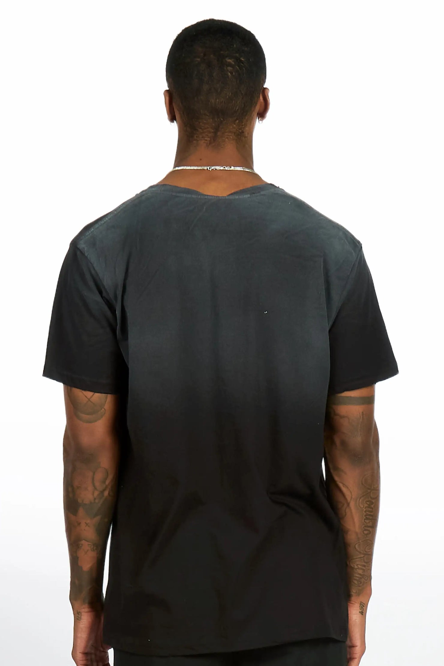 Dice Black Oversized Graphic T-Shirt