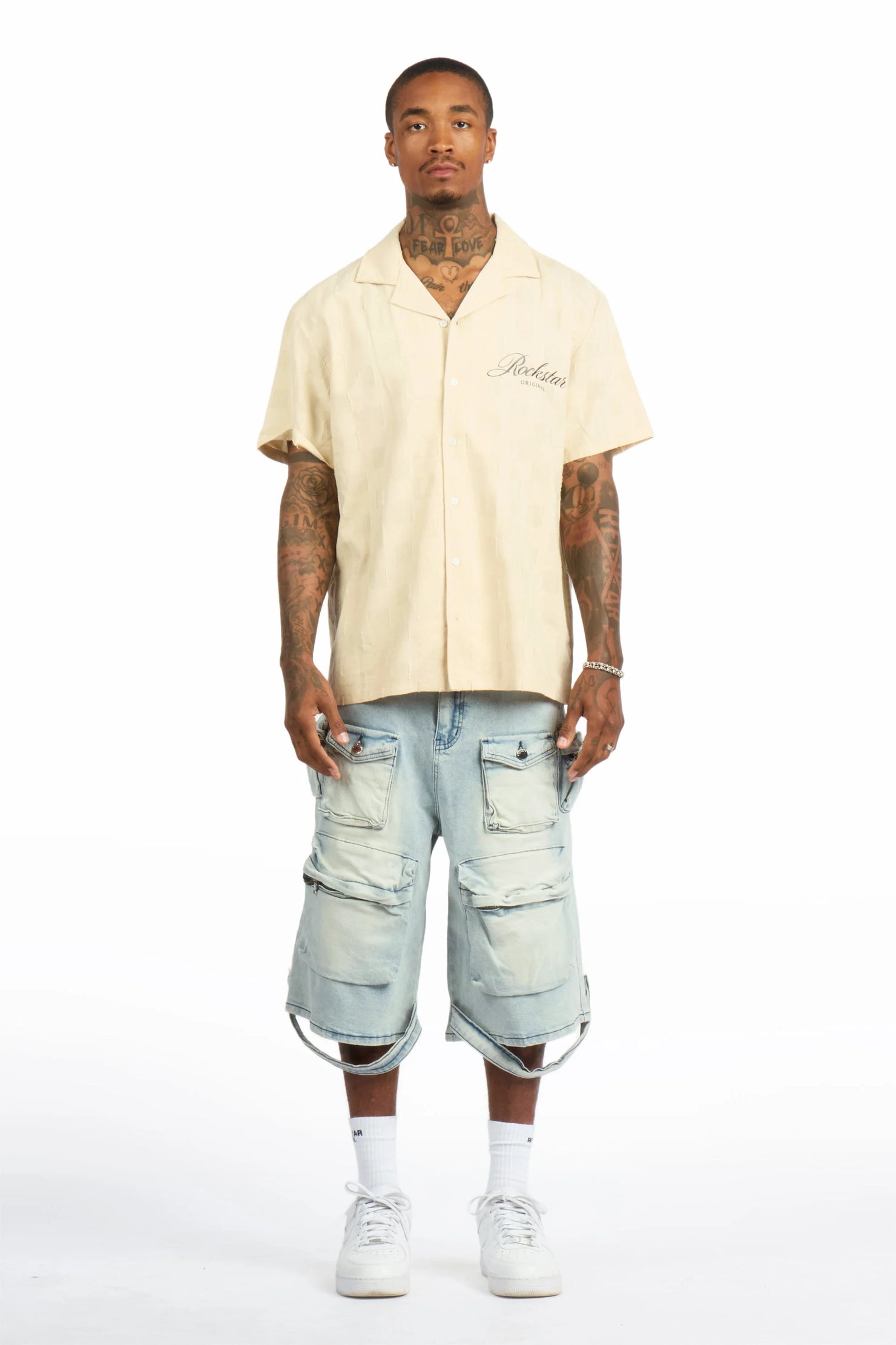 Mahesh Blue Denim Short