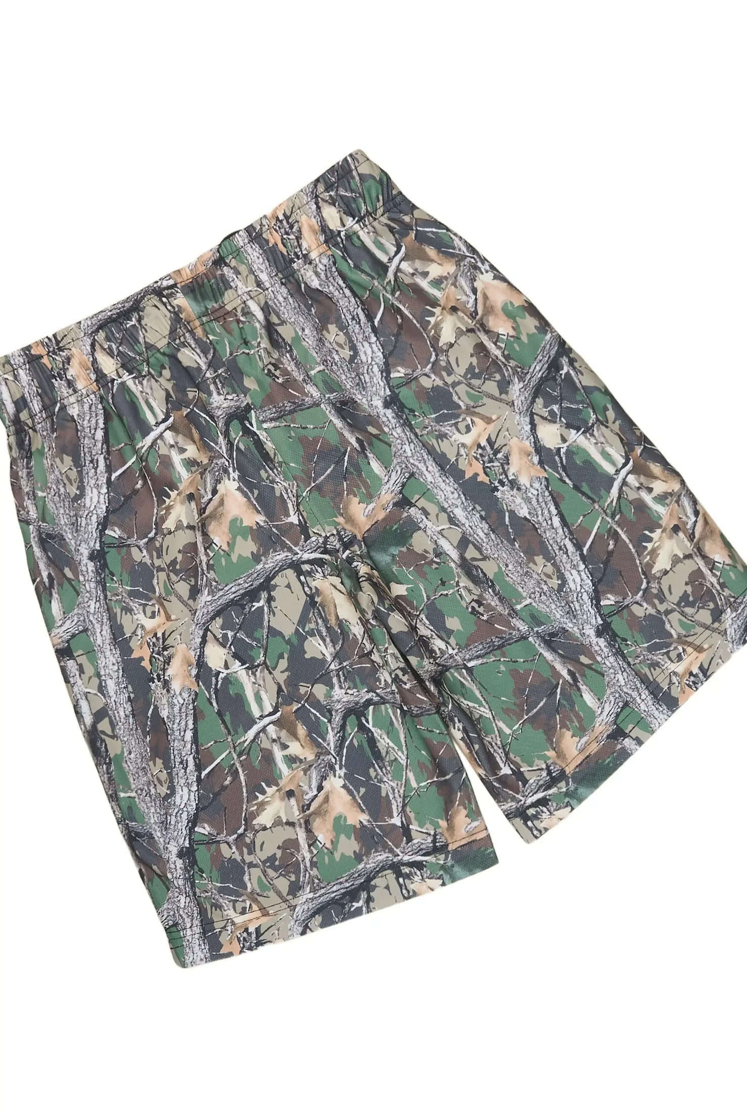 Desiero Green Camo T-Shirt Short Set