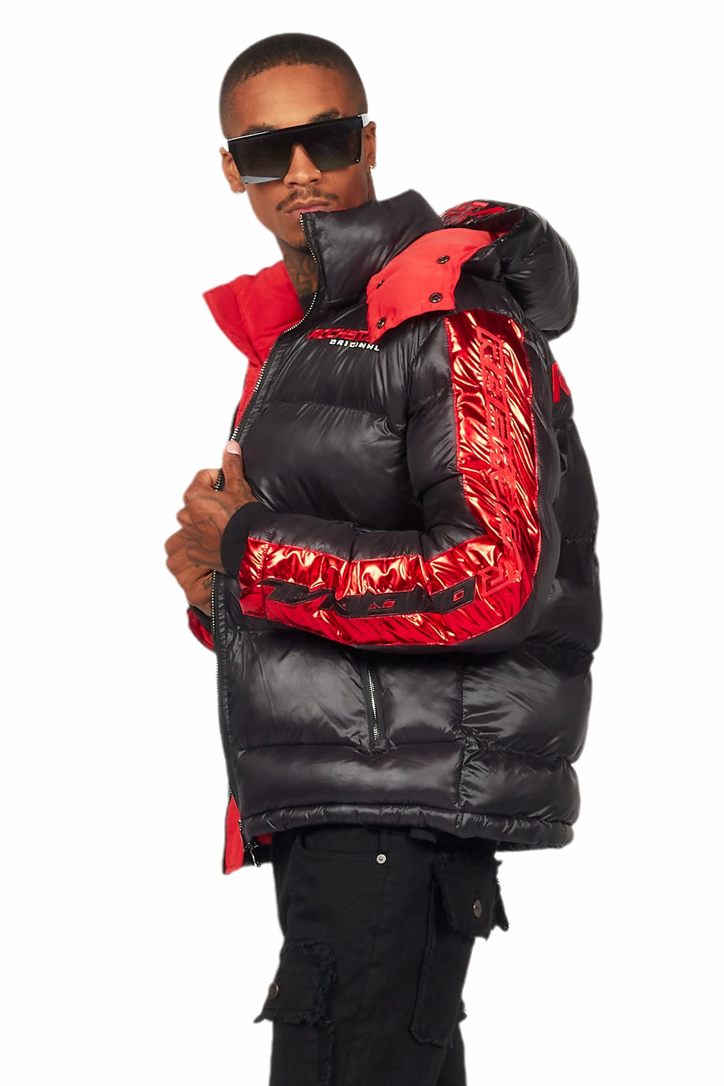 Alasia Black Puffer Jacket