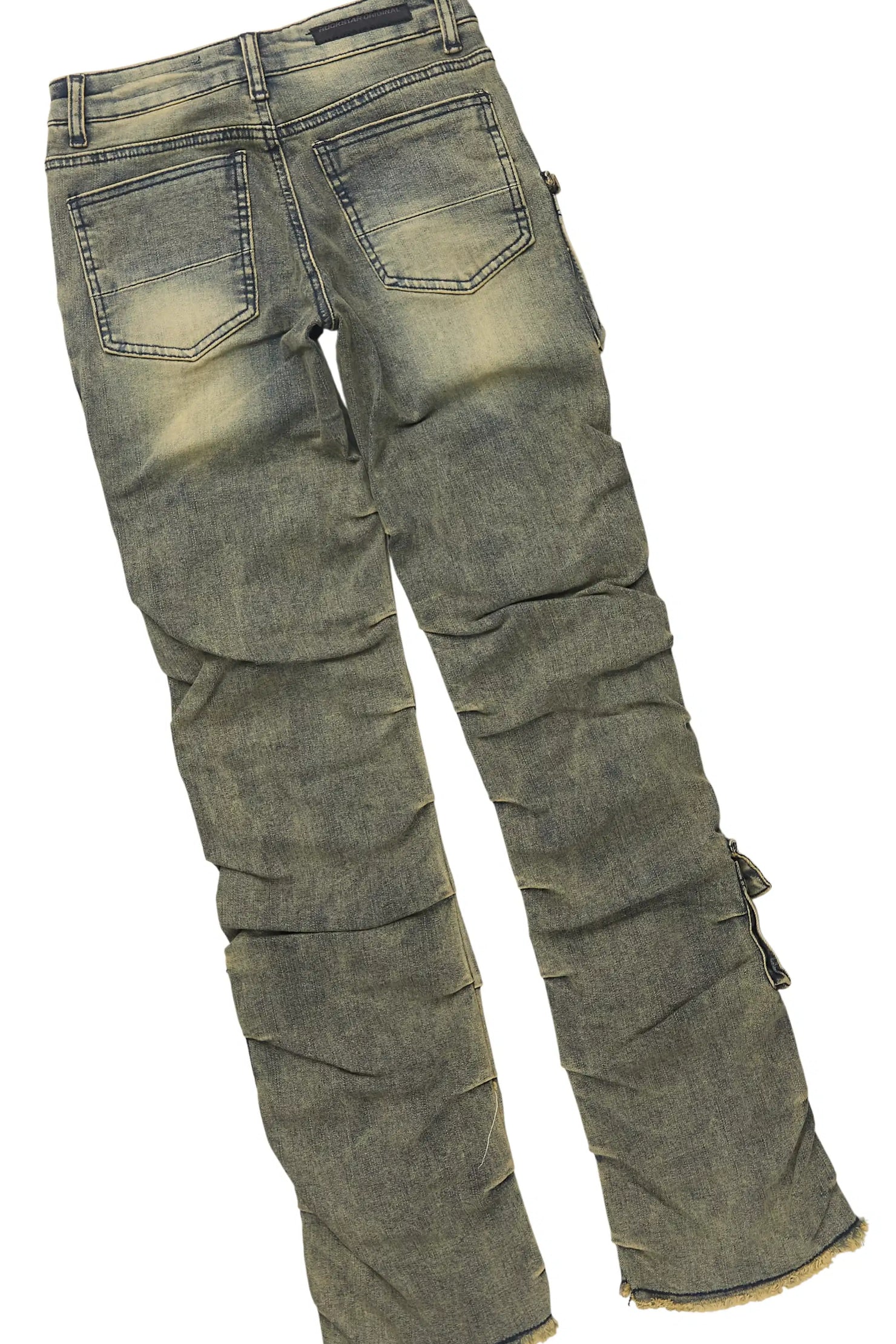 Boys Nitro White/Tint T-Shirt/Stacked Painter Jean Set