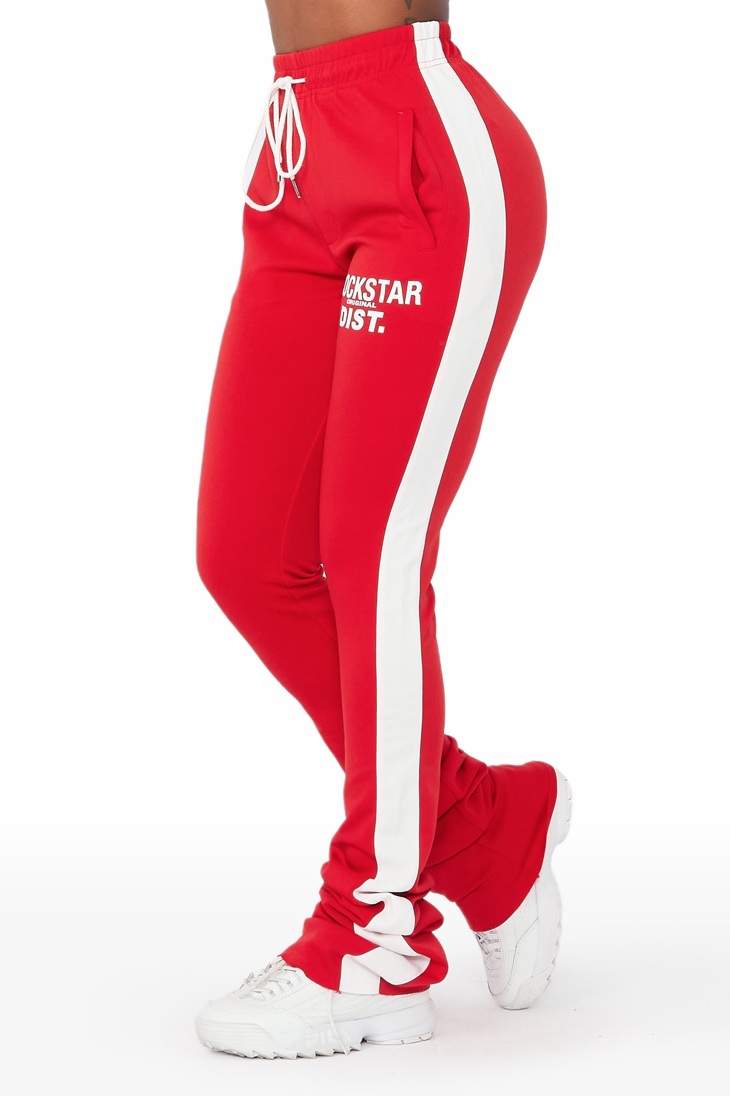 Savannah Red Super Stacked Track Pant