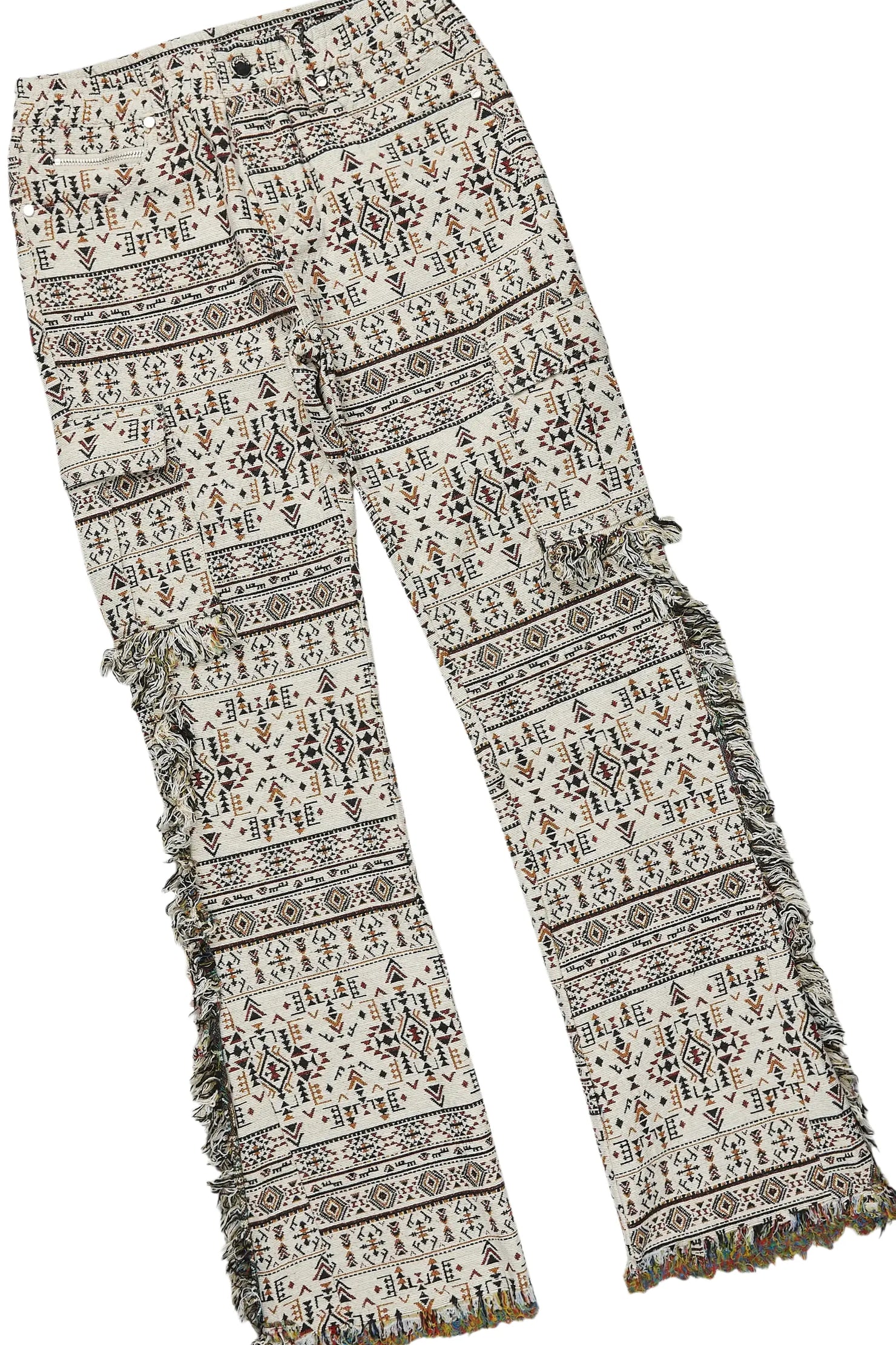 Boys Amos Black Hoodie/Stacked Flare Jean Set