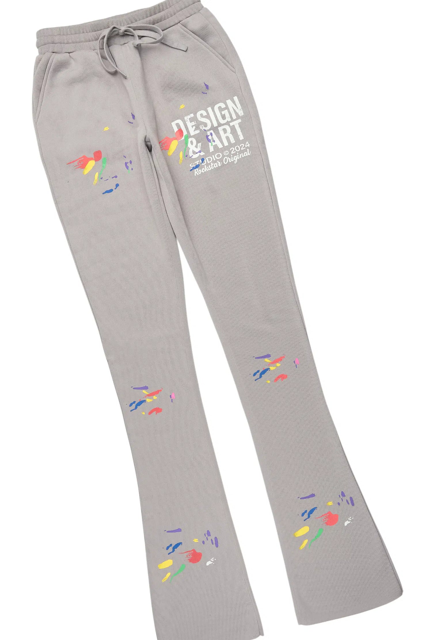 Kristiane Grey Crop Super Stacked Trackset