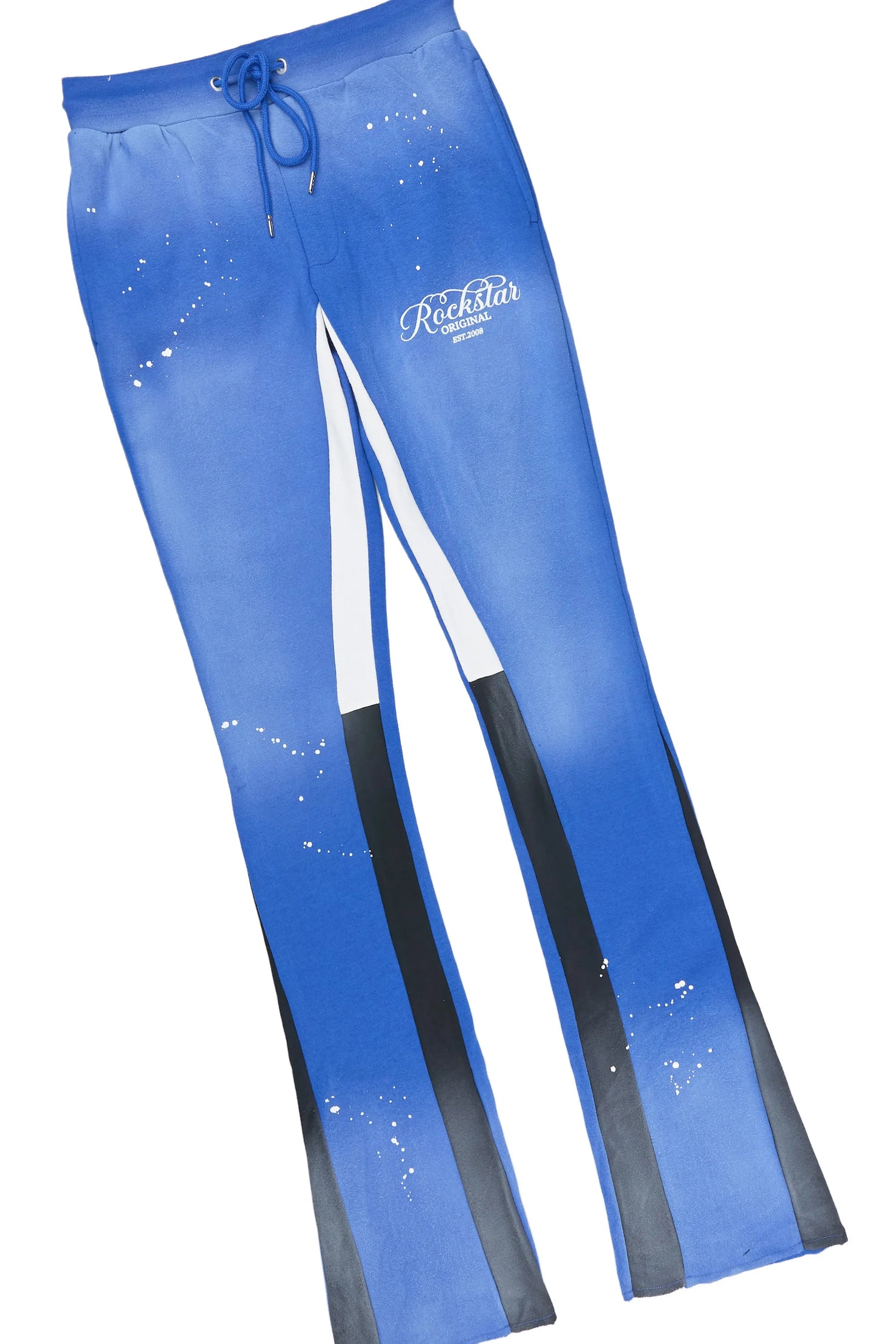 Rafter 2.0 Royal Blue Hoodie/Stacked Flare Track Set