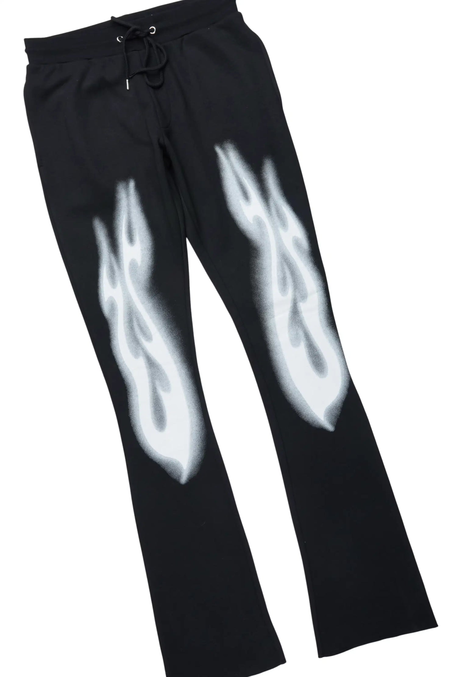 Kyo Black Hoodie Stacked Track Set