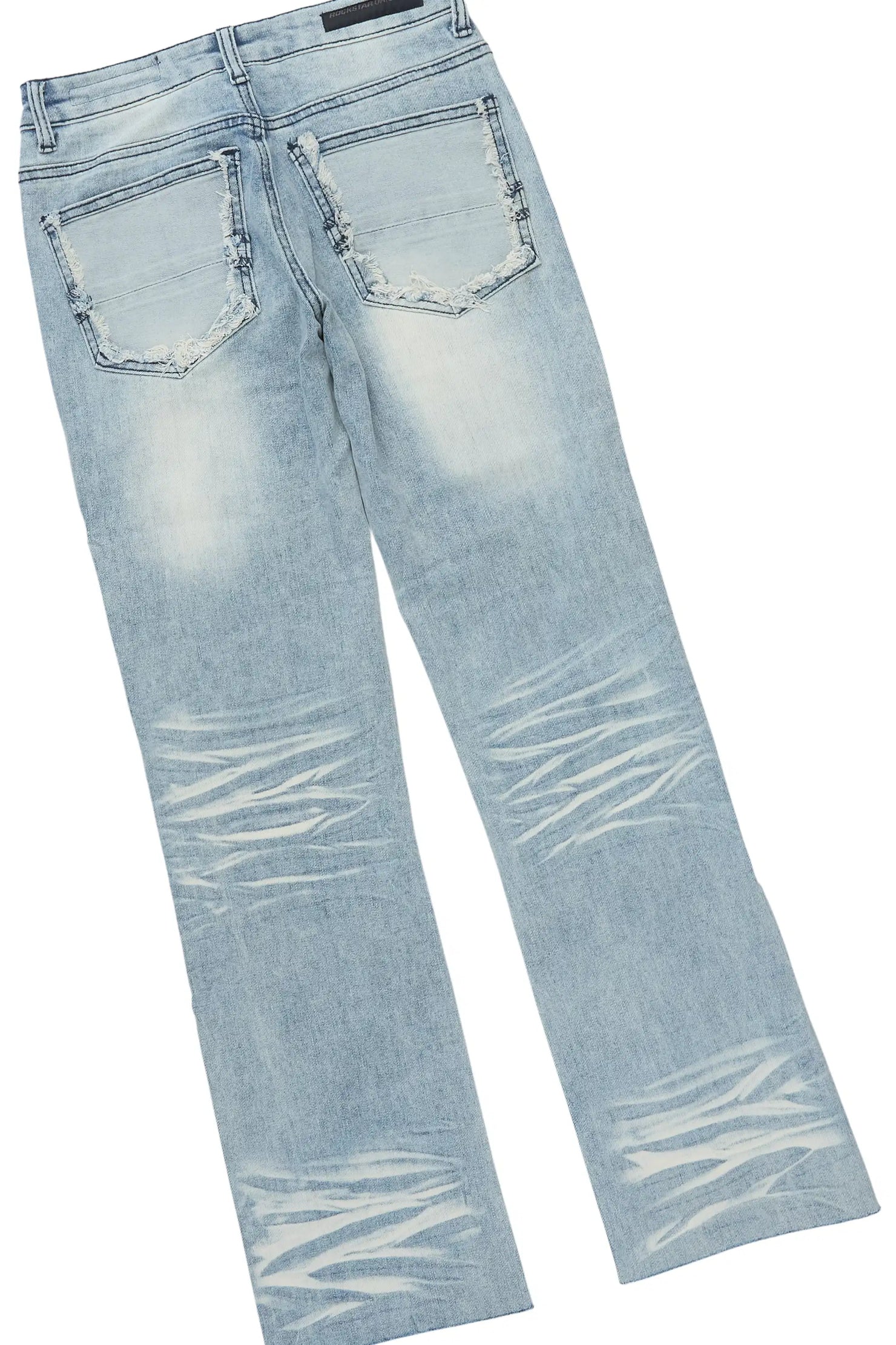 Boys Keen Grey Hoodie/Stacked Jean Set