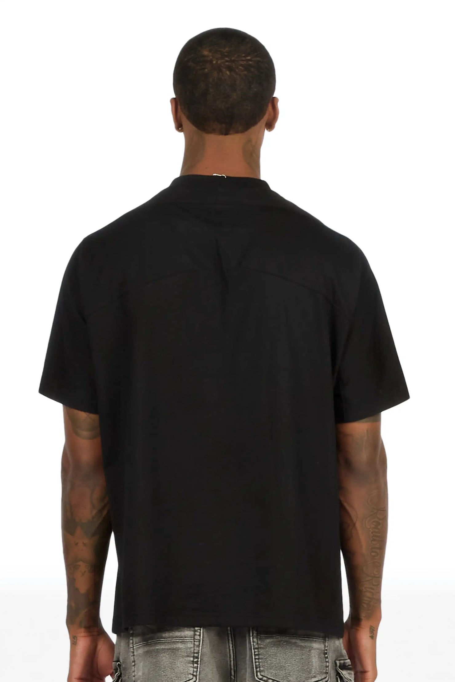 Higantic Black Dolman T-Shirt