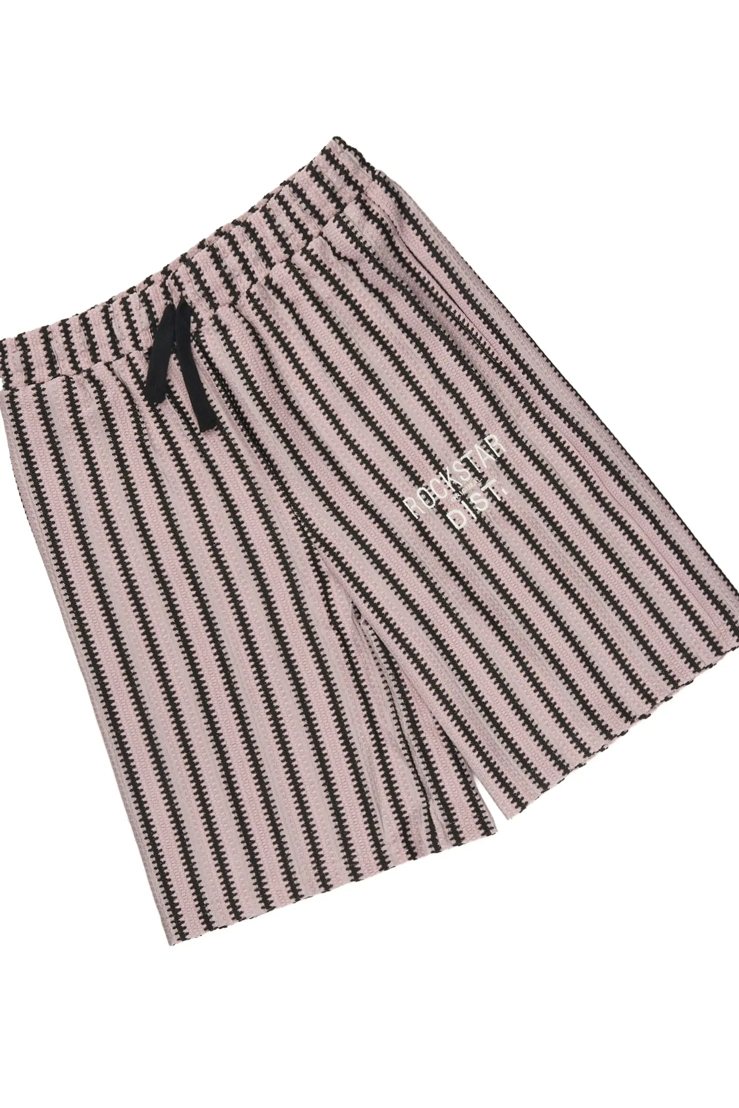 Boys Gerald Light Pink/Black Button Down Shirt/Short Set